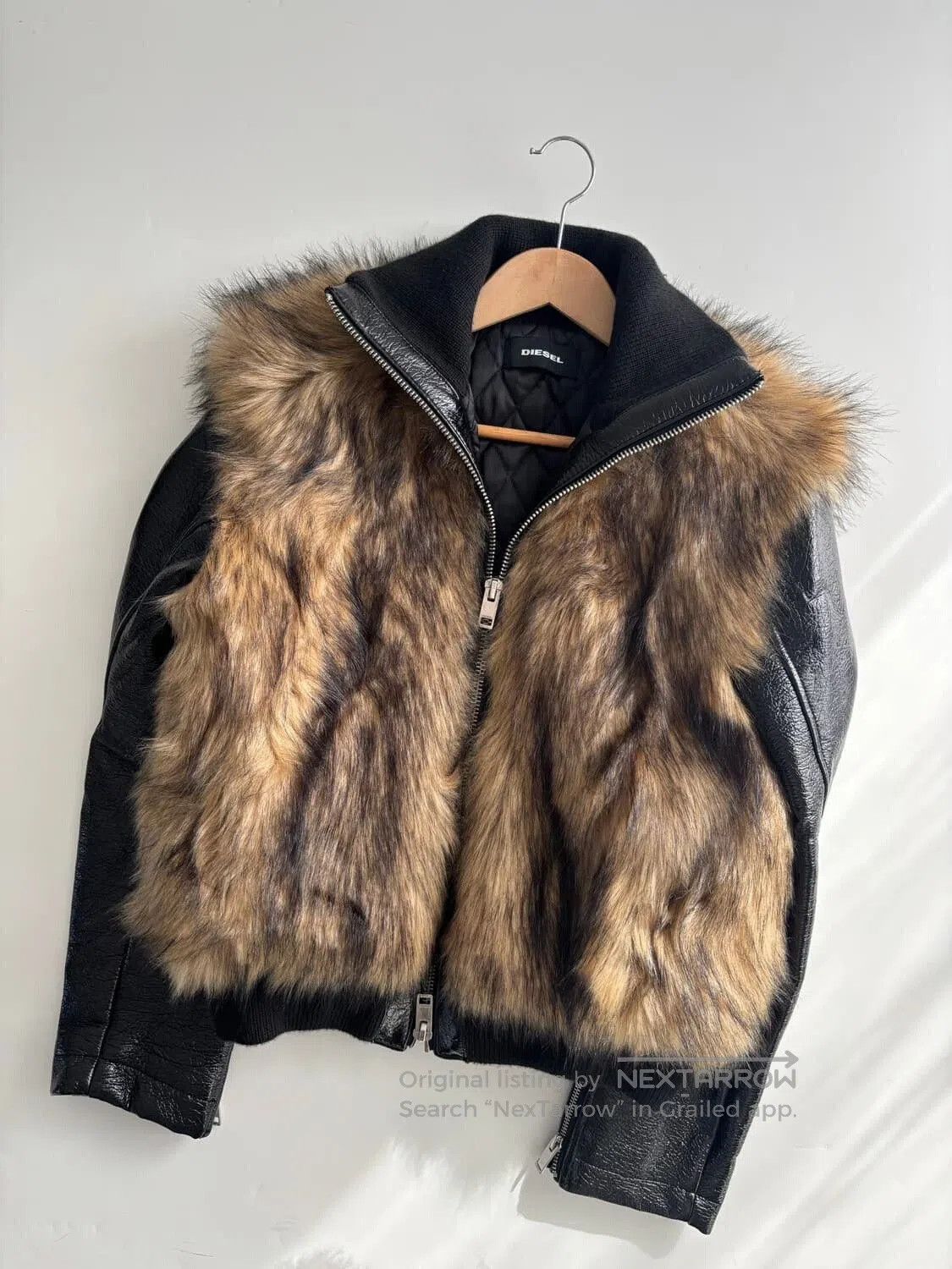 Diesel Diesel Vintage Irish Leather Jacket. Size US L / EU 52-54 / 3 - 1 Thumbnail