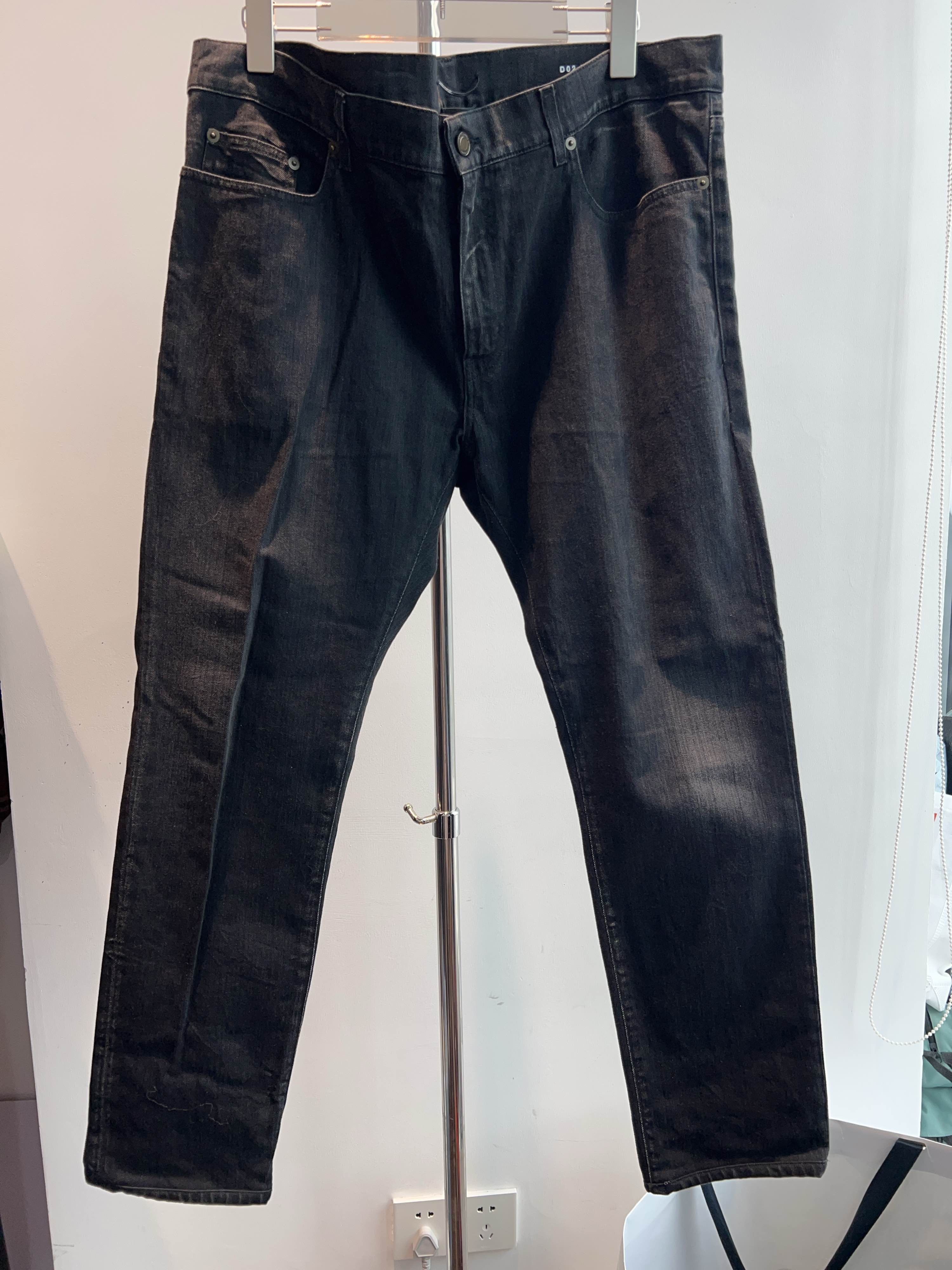 Saint Laurent Paris Saint Laurent Black Denim Jeans Size 34 Size US 34 / EU 50 - 1 Thumbnail