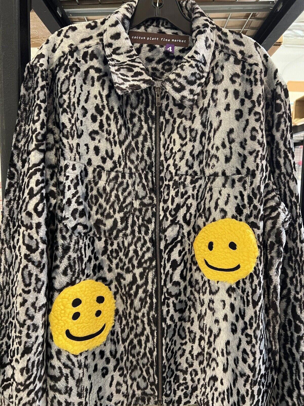 Designer Cactus Plant Flea Market CPFM Leopard Zip Trucker Jacket L 3 Size US L / EU 52-54 / 3 - 2 Thumbnail