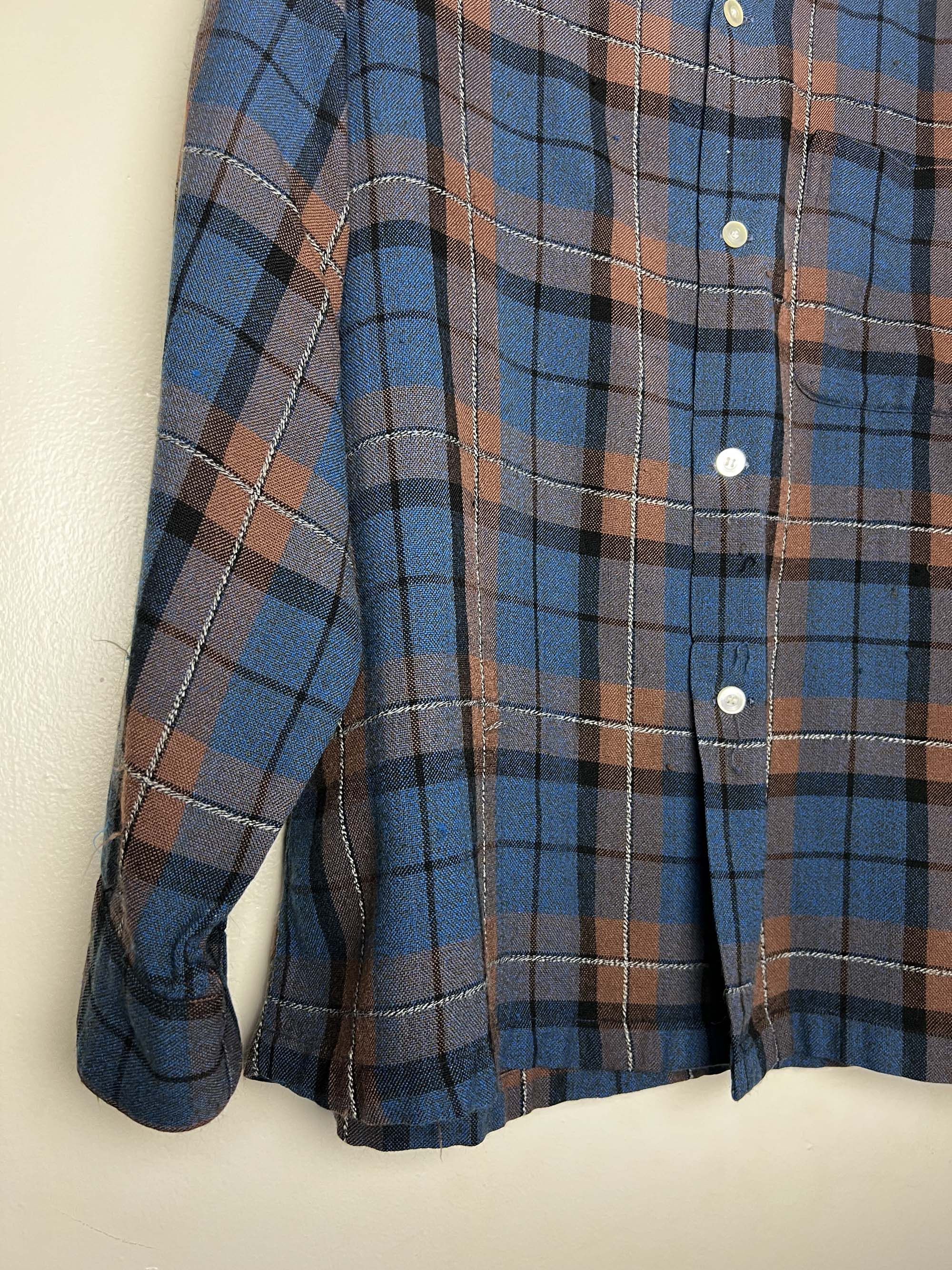 Arrow Vintage 1950's-1960's Arrow Time-Saver Wash and Wear Shirt Size US M / EU 48-50 / 2 - 7 Thumbnail