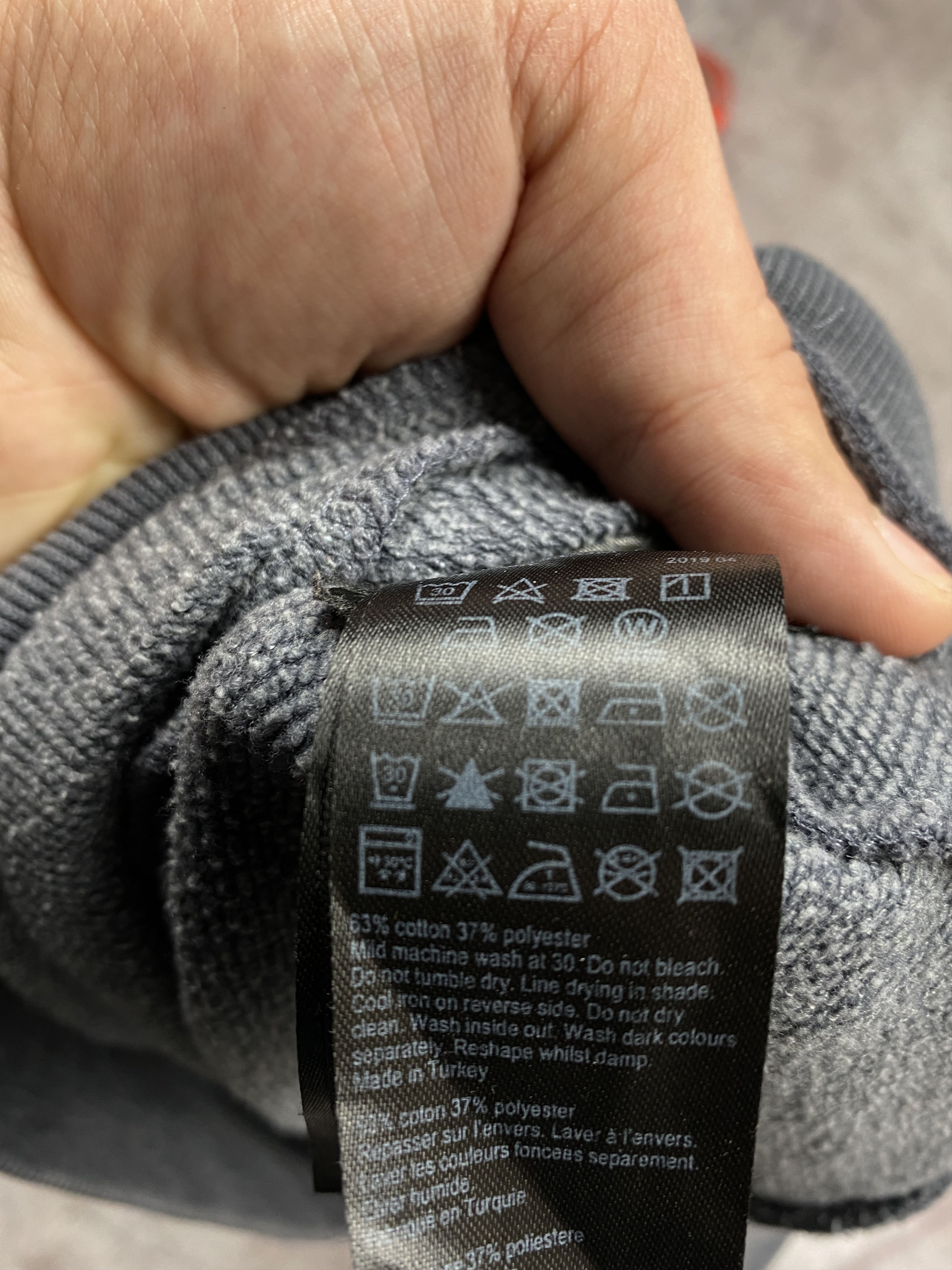Allsaints × Vintage Allsaints Vintage Zip Cotton Raven Hoodie Size US S / EU 44-46 / 1 - 6 Thumbnail