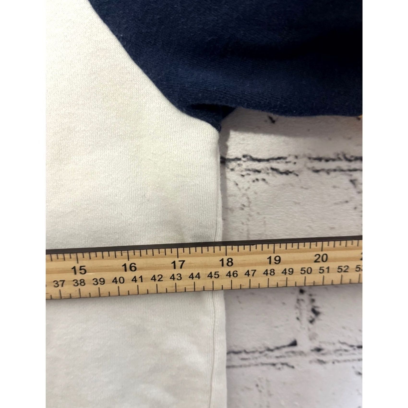 Aeropostale Aeropostale Sweatshirt Los Angeles California Graphic Crew Neck Raglan Striped Logo Relaxed XS White Navy Size US XS / EU 42 / 0 - 3 Thumbnail