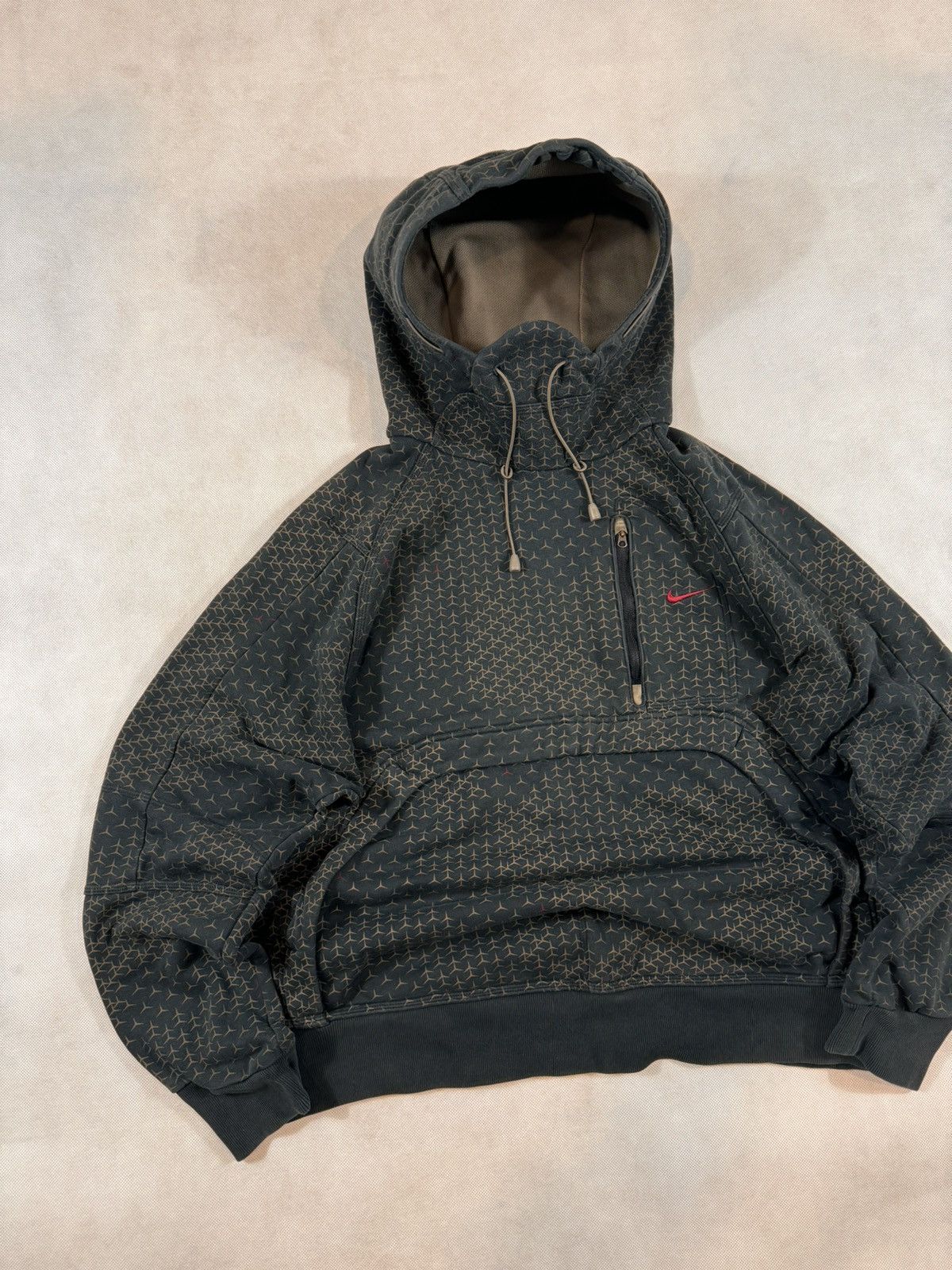 Nike × Vintage NIKE VINTAGE BASIC LOGO OVERSIZE BOXY SWEATSHIRT Size US M / EU 48-50 / 2 - 2 Thumbnail