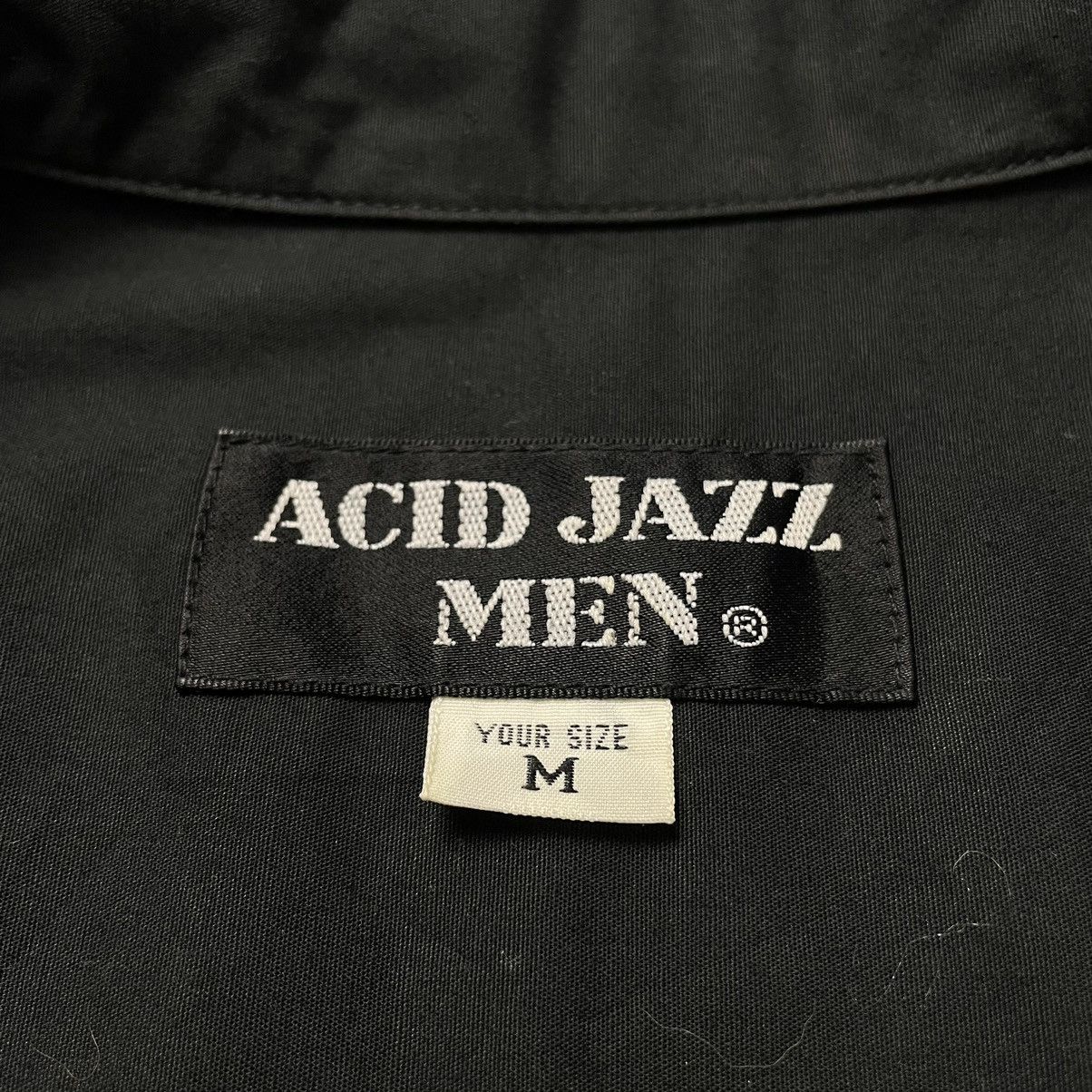 Japanese Brand 🇯🇵 ACID JAZZ MEN BONDAGE MAD PUNK GOTHIC LIGHT JACKET Size US M / EU 48-50 / 2 - 17 Thumbnail