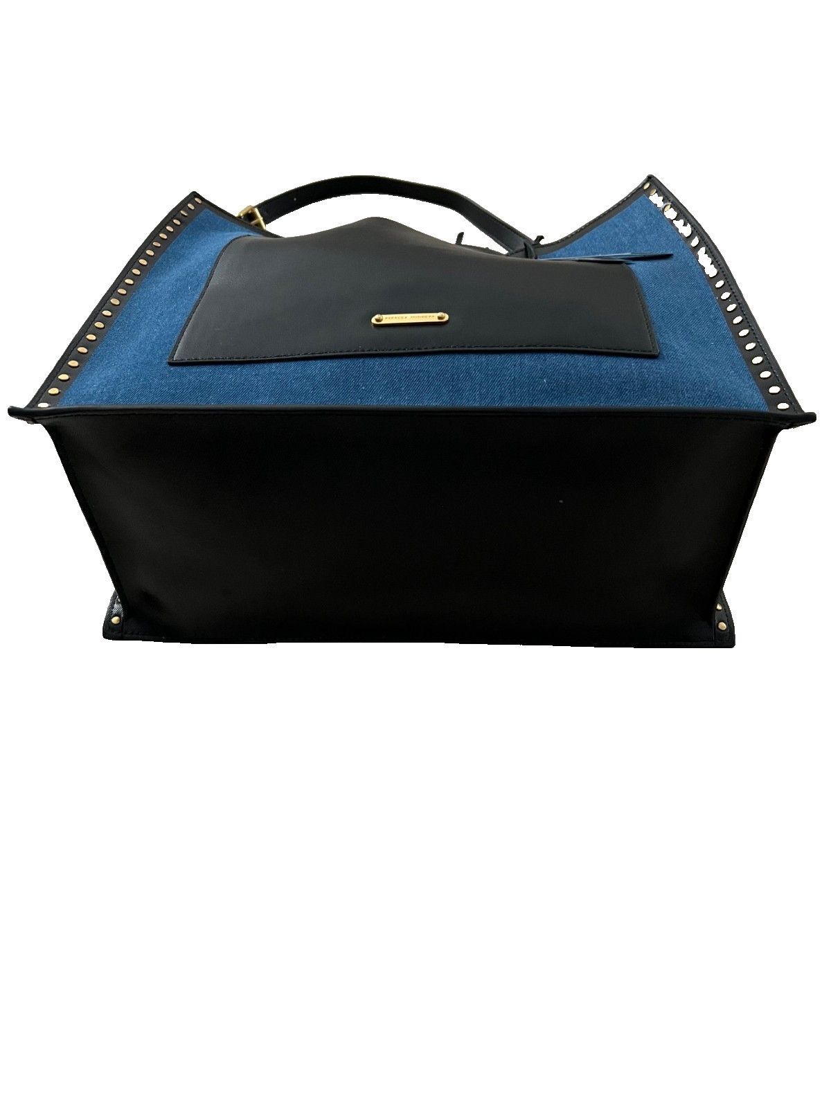 Rebecca Minkoff Rebecca Minkoff Darren Surplus Studded Tote Bag Blue Black Size ONE SIZE - 5 Thumbnail