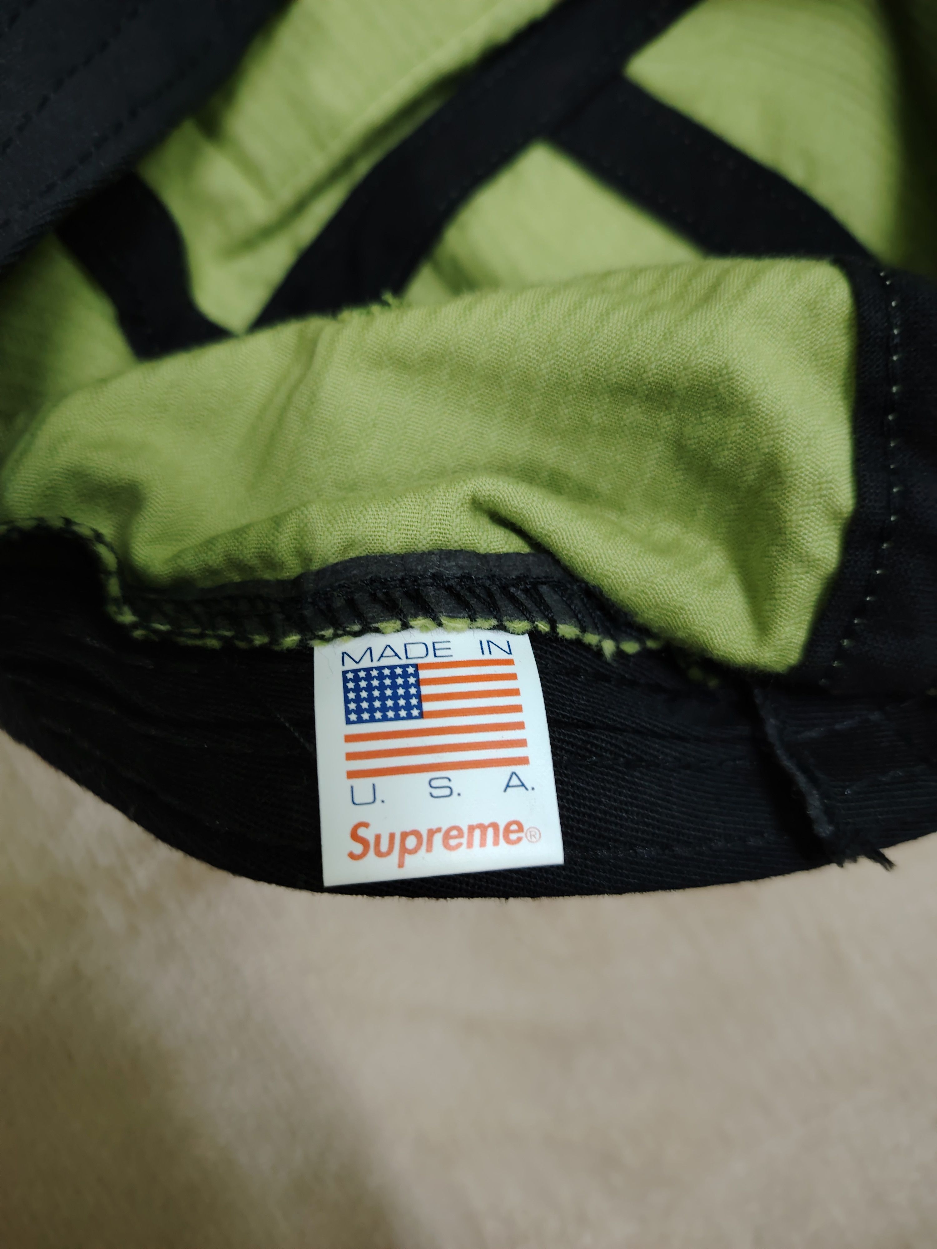 Supreme Supreme Green Corduroy 5 Panel Hat Cap Size ONE SIZE - 7 Thumbnail