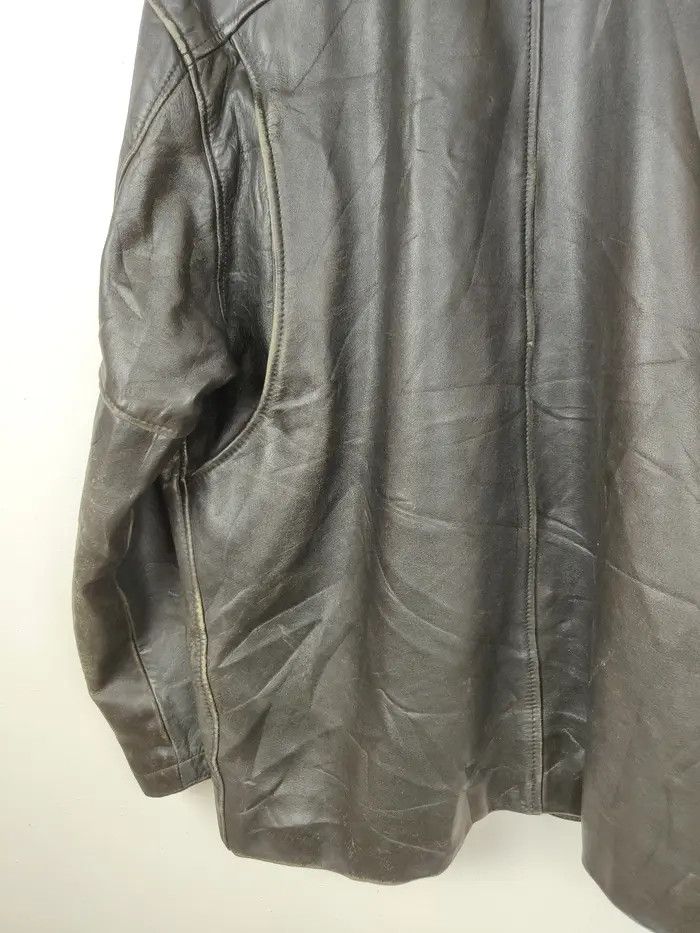 Chevignon Vintage Chevignon Double Rider Genuine Leather Jacket Size US L / EU 52-54 / 3 - 4 Thumbnail