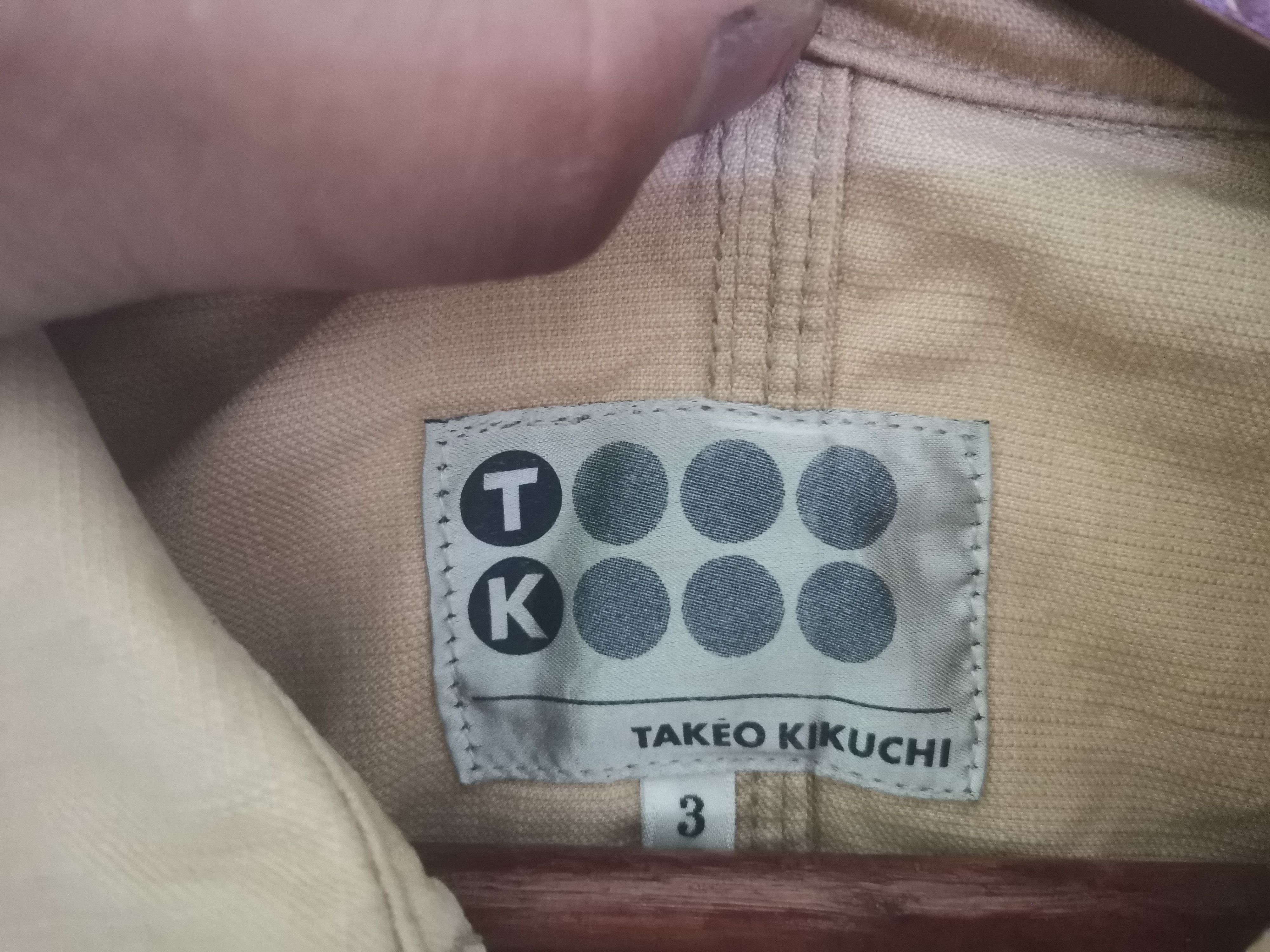 Japanese Brand × Takeo Kikuchi Rare Takeo Kikuchi jacket nice design Size US L / EU 52-54 / 3 - 6 Thumbnail