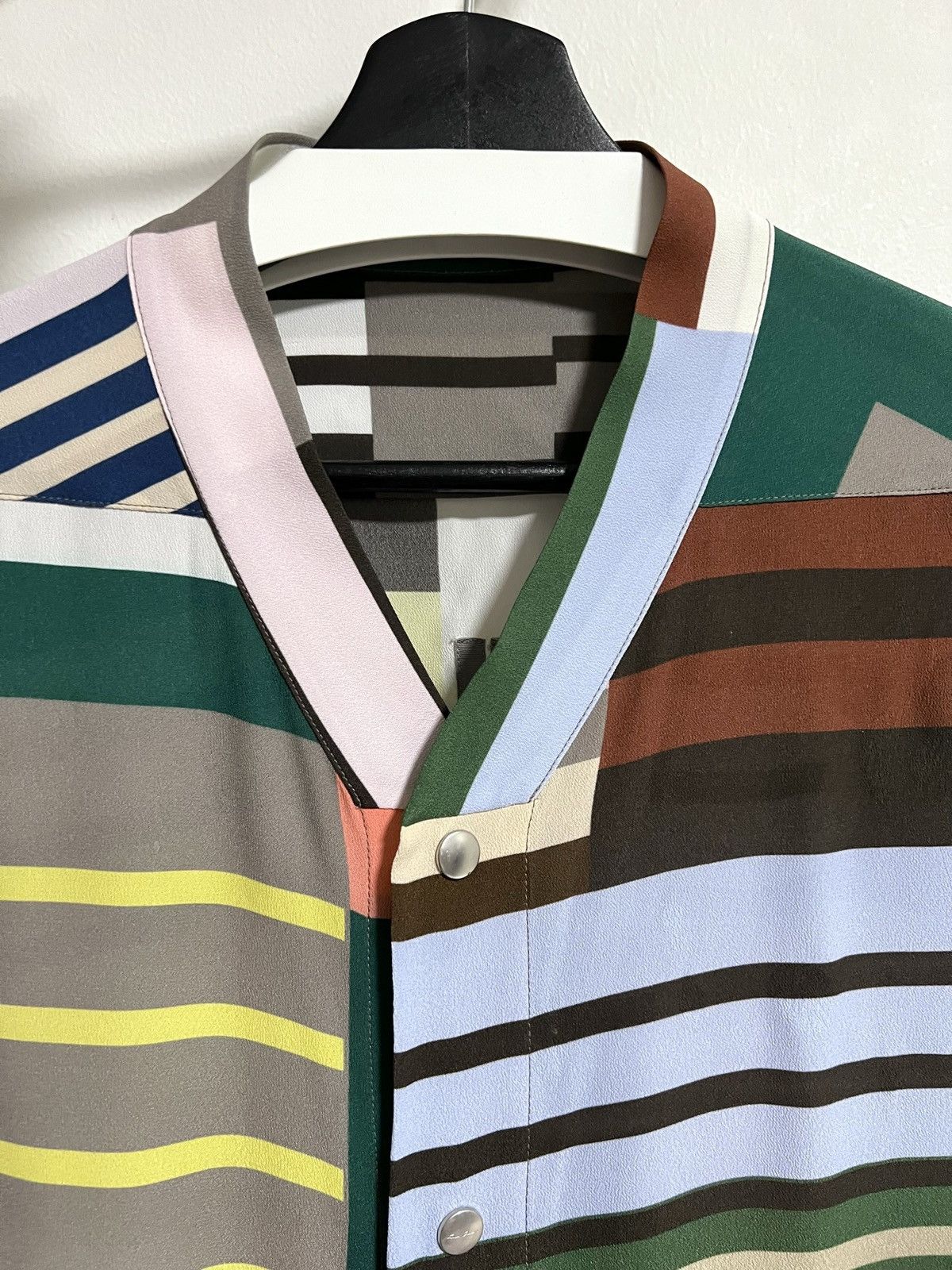 Rick Owens Rick Owens SS20 Golf Shirt In Uxmal Print Size US L / EU 52-54 / 3 - 2 Thumbnail