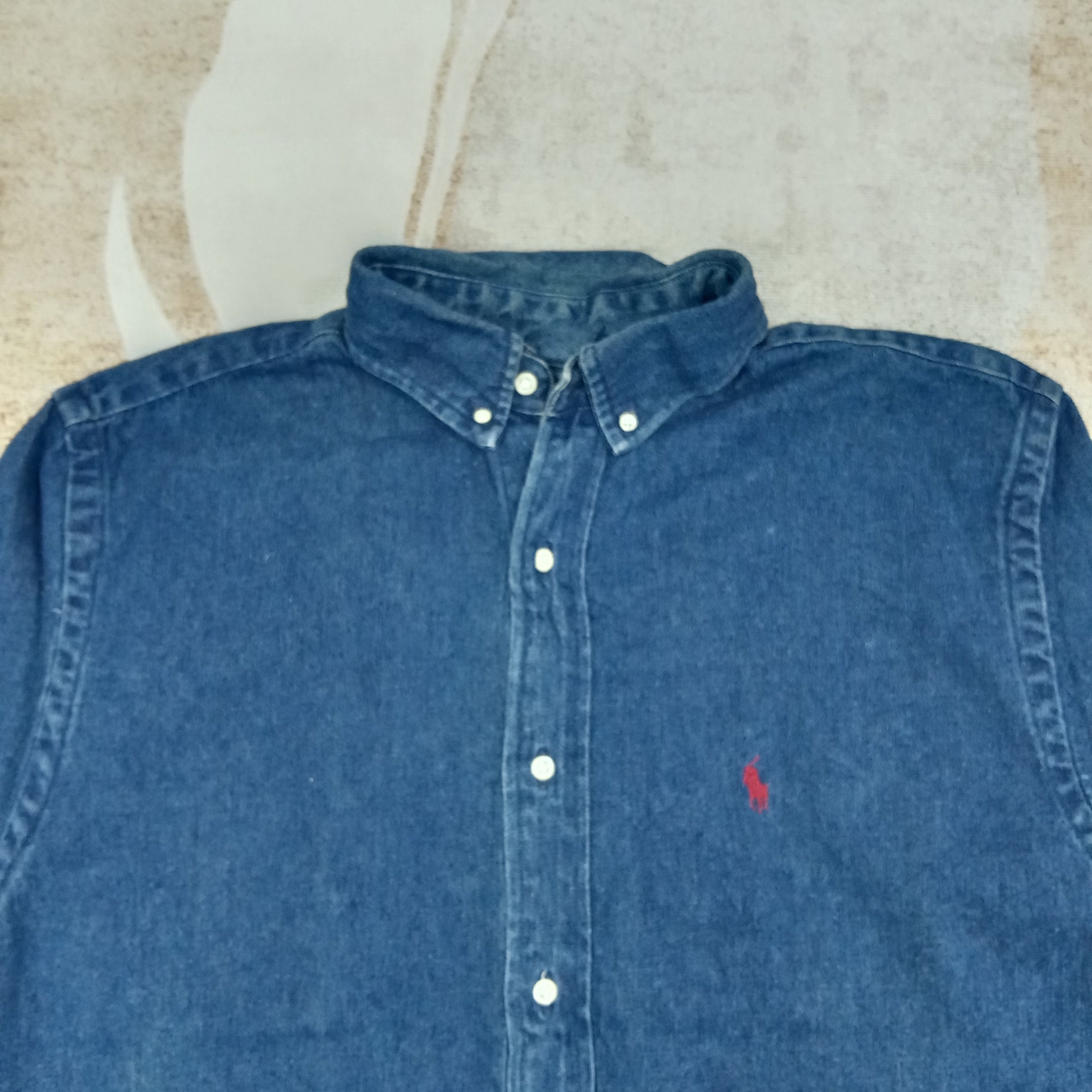 Polo Ralph Lauren Polo Country by Ralph Lauren American Denim Shirt C267N63 Size US L / EU 52-54 / 3 - 2 Thumbnail