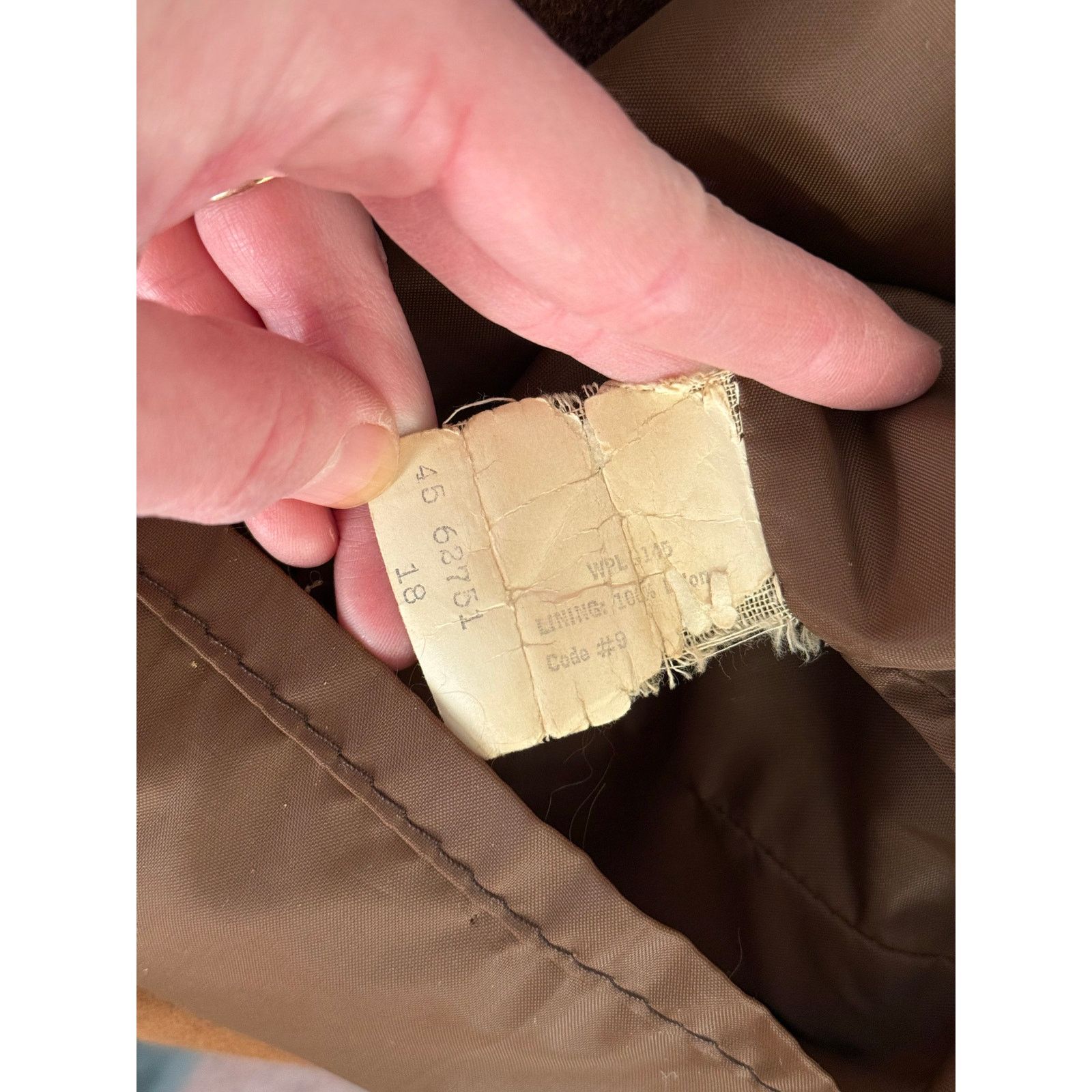 Sears Vintage Brown Suede Leather Fringe Jacket Sz 18 GS Size XXL / US 16-18 / IT 52-54 - 8 Thumbnail