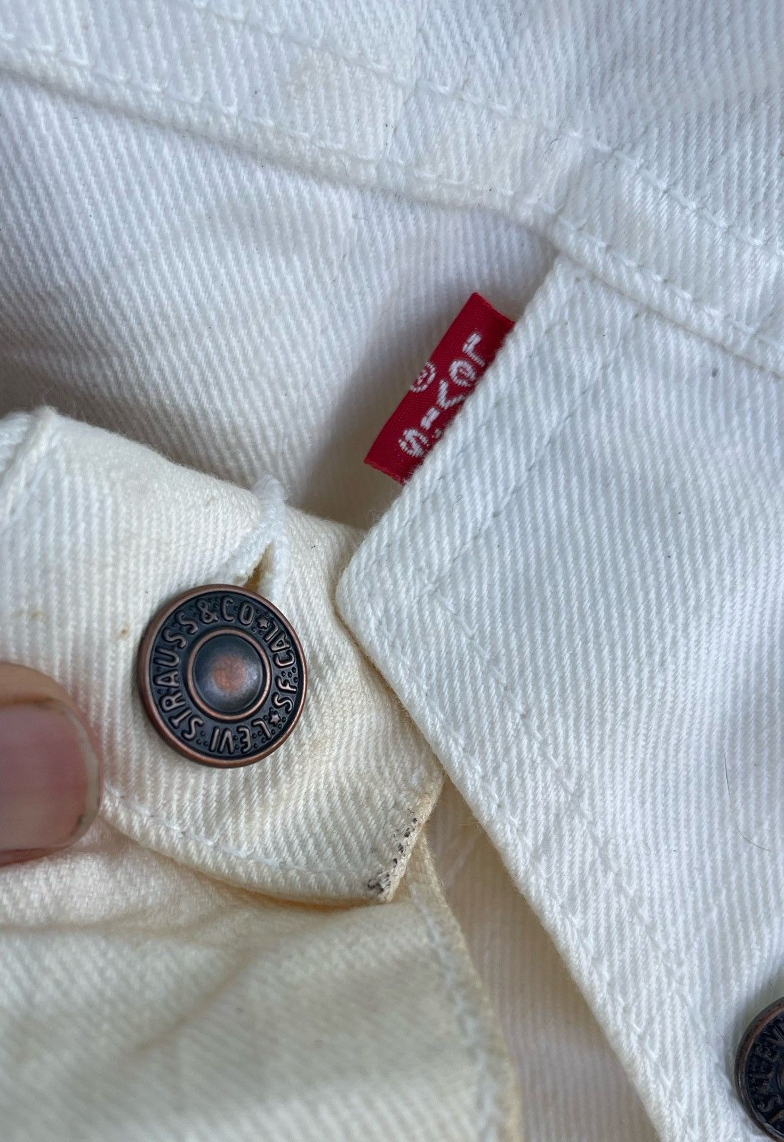 Levi's 🔥Vintage Levi's Denim Trucker Jacket Size US M / EU 48-50 / 2 - 21 Thumbnail