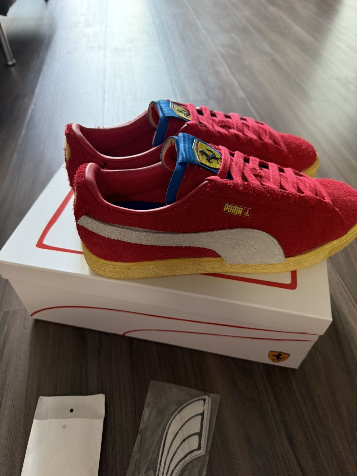 Ferrari × Puma PUMA Joshua Vides x Scuderia Ferrari x Suede 70s - Size 11 Size US 11 / EU 44 - 3 Thumbnail
