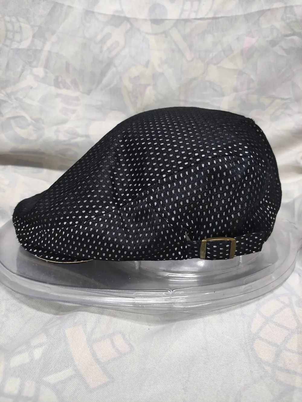 Yohji Yamamoto SACSNY Y'SACCS BY YOHJI YAMAMOTO MESH BARETTA CAP Size ONE SIZE - 3 Thumbnail