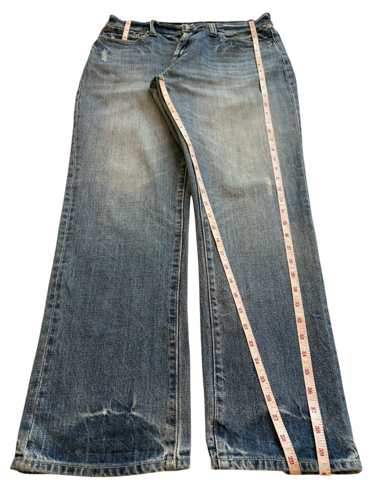 Japanese Brand SALES🔥Vintage Japanese Brand Mud Wash Distressed Jeans Size US 32 / EU 48 - 13 Thumbnail