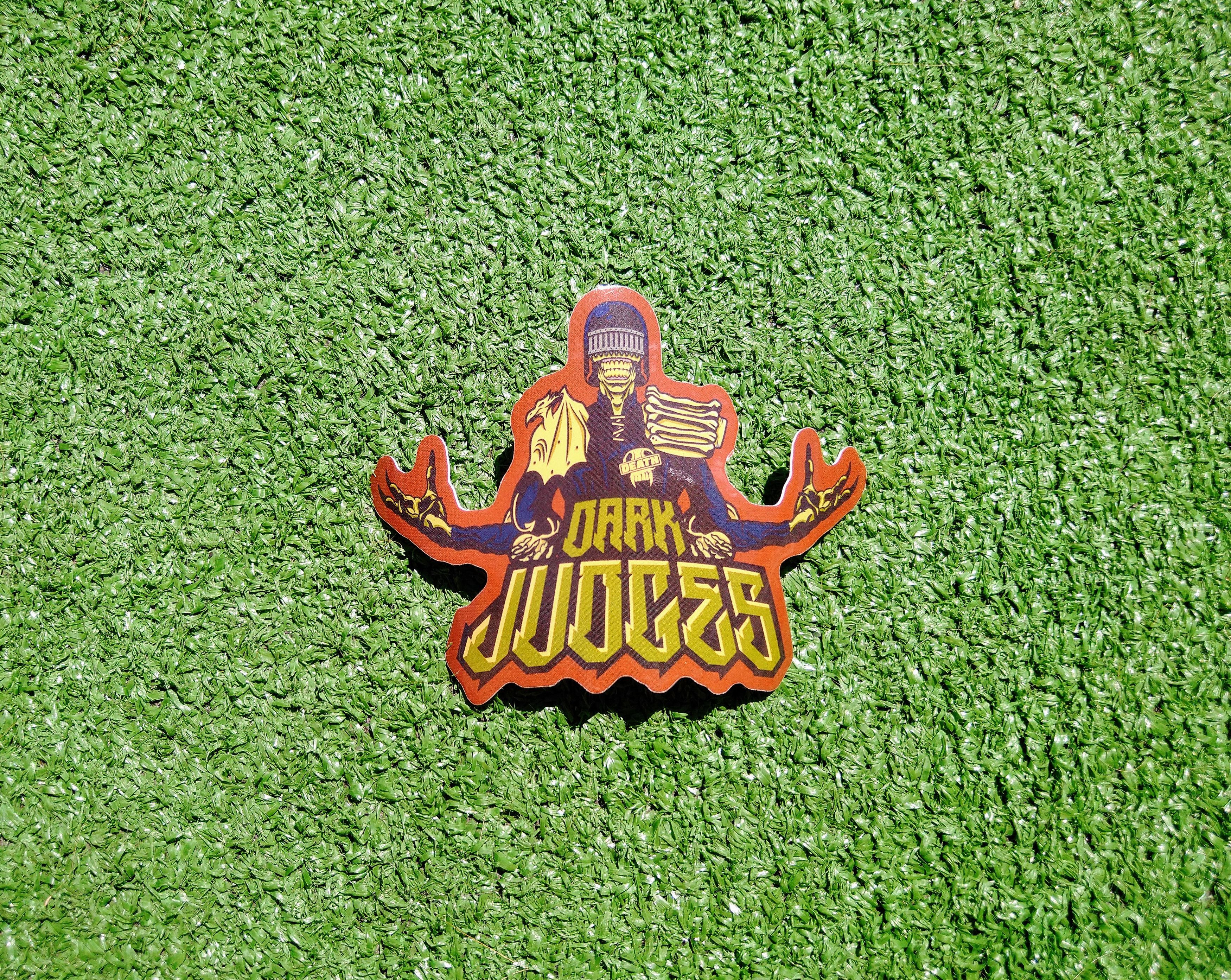 Other Judgement Day Dredd-Dark Judge Zombie Decal/Sticker | Grailed