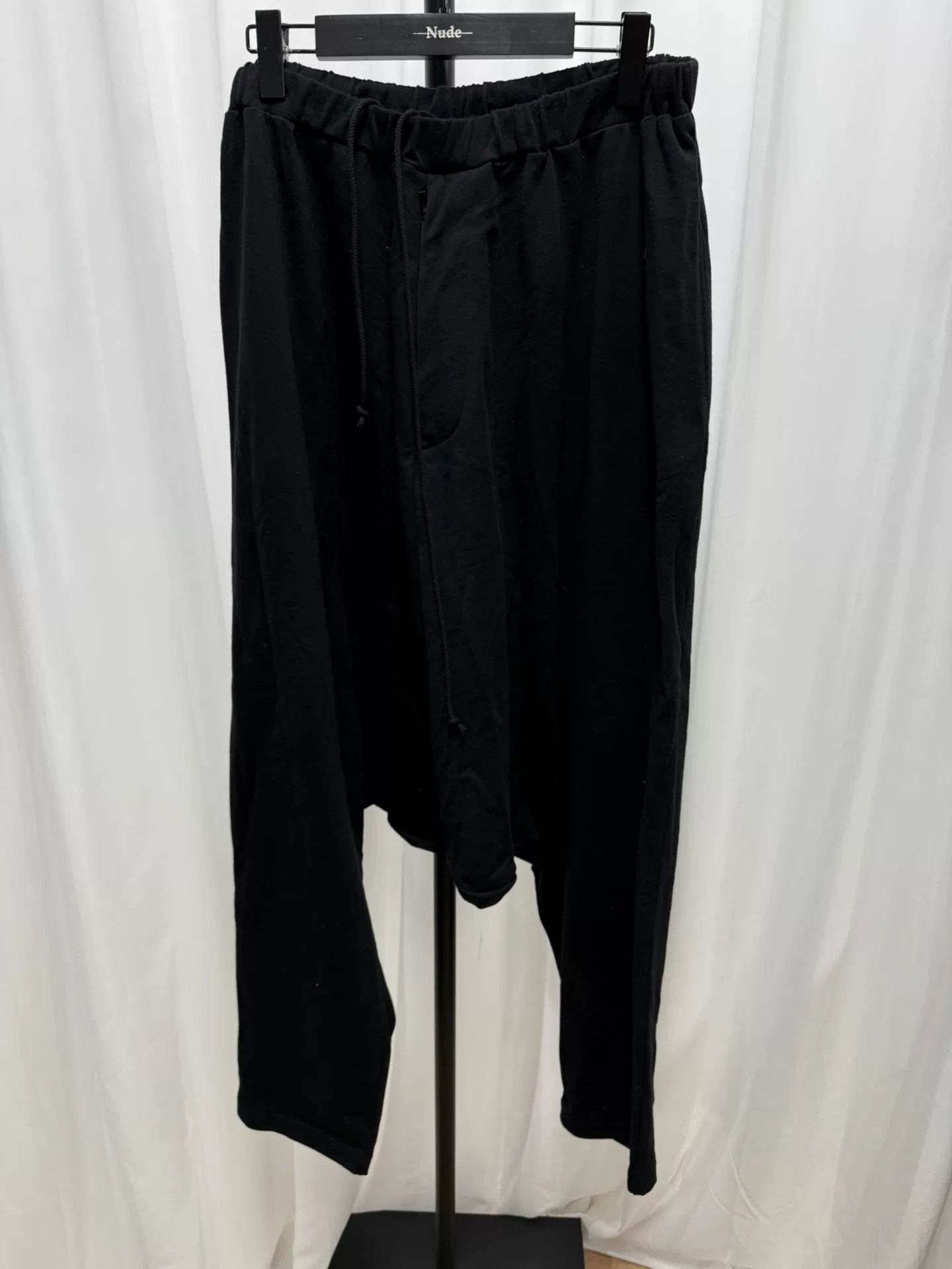 Yohji Yamamoto Yohji Yamamoto Pour Homme Drop-Crotch Pants Size US 33 - 1 Thumbnail