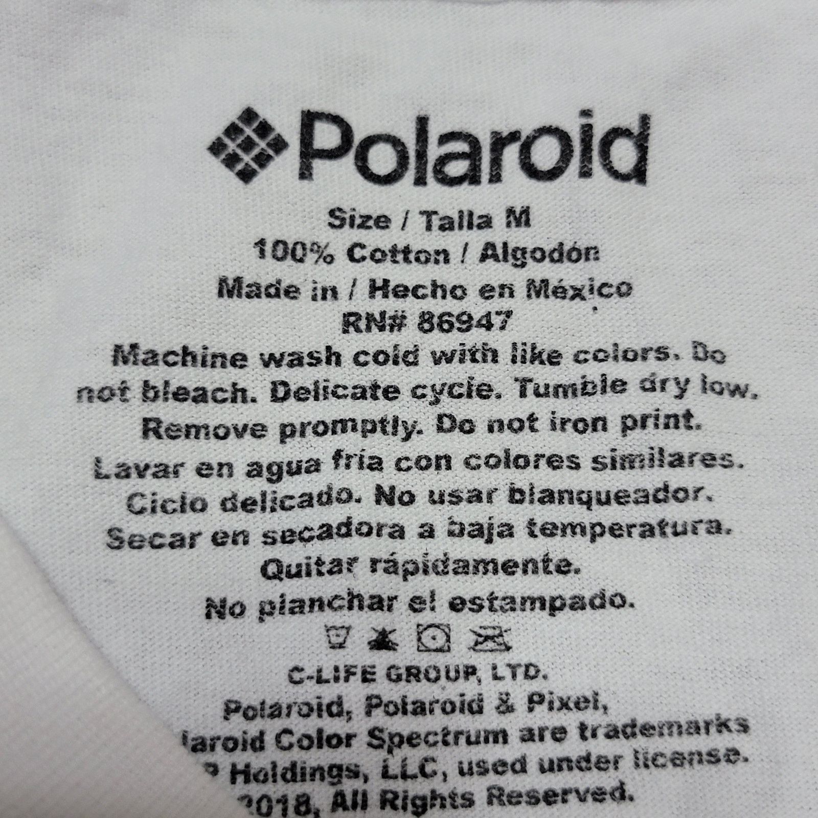 Polaroid Polaroid LS Crop Tee Classic Logo - Size Medium Size M / US 6-8 / IT 42-44 - 6 Thumbnail