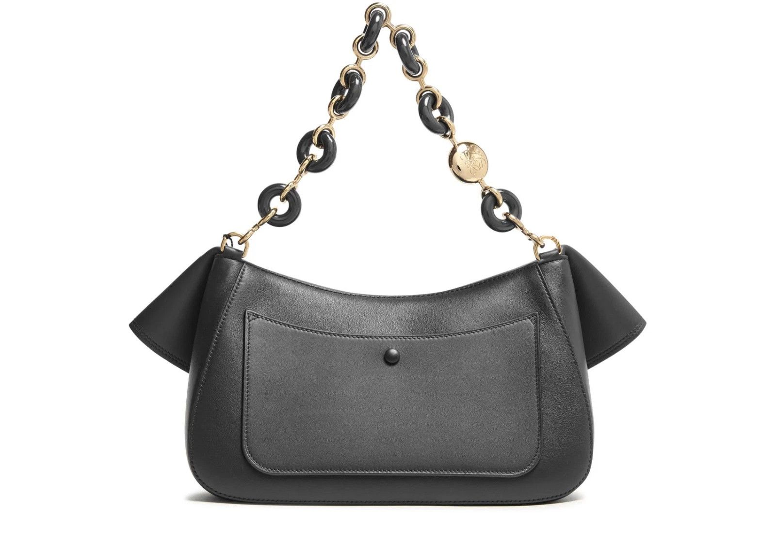 Loewe LOEWE Ola Medium Black Leather Shoulder Bag New & Authentic Size ONE SIZE - 3 Thumbnail