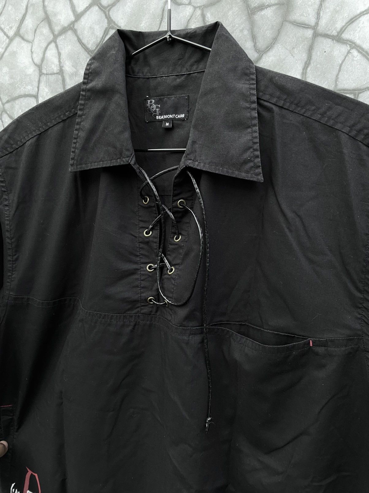 Beauty Beast × If Six Was Nine × Le Grande Bleu (L.G.B.) Beaumont Carr Poem Vkei Harajuku Punk Rock Gothic Bondage Size US M / EU 48-50 / 2 - 8 Thumbnail
