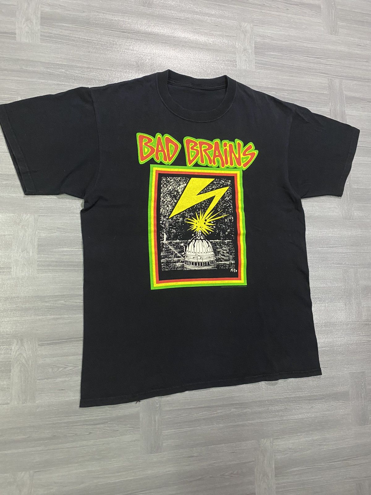 Band Tees Vintage 2002 Bad Brains Hardrock band Tee Size US XL / EU 56 / 4 - 3 Thumbnail