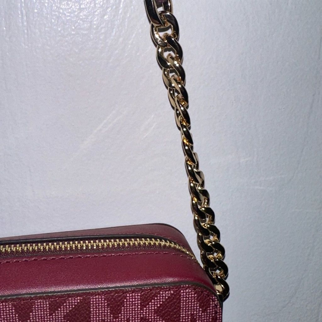 Michael Kors Michael Kors Jet Set Lg Crossbody Mulberry Multi Sig Logo Size ONE SIZE - 5 Thumbnail