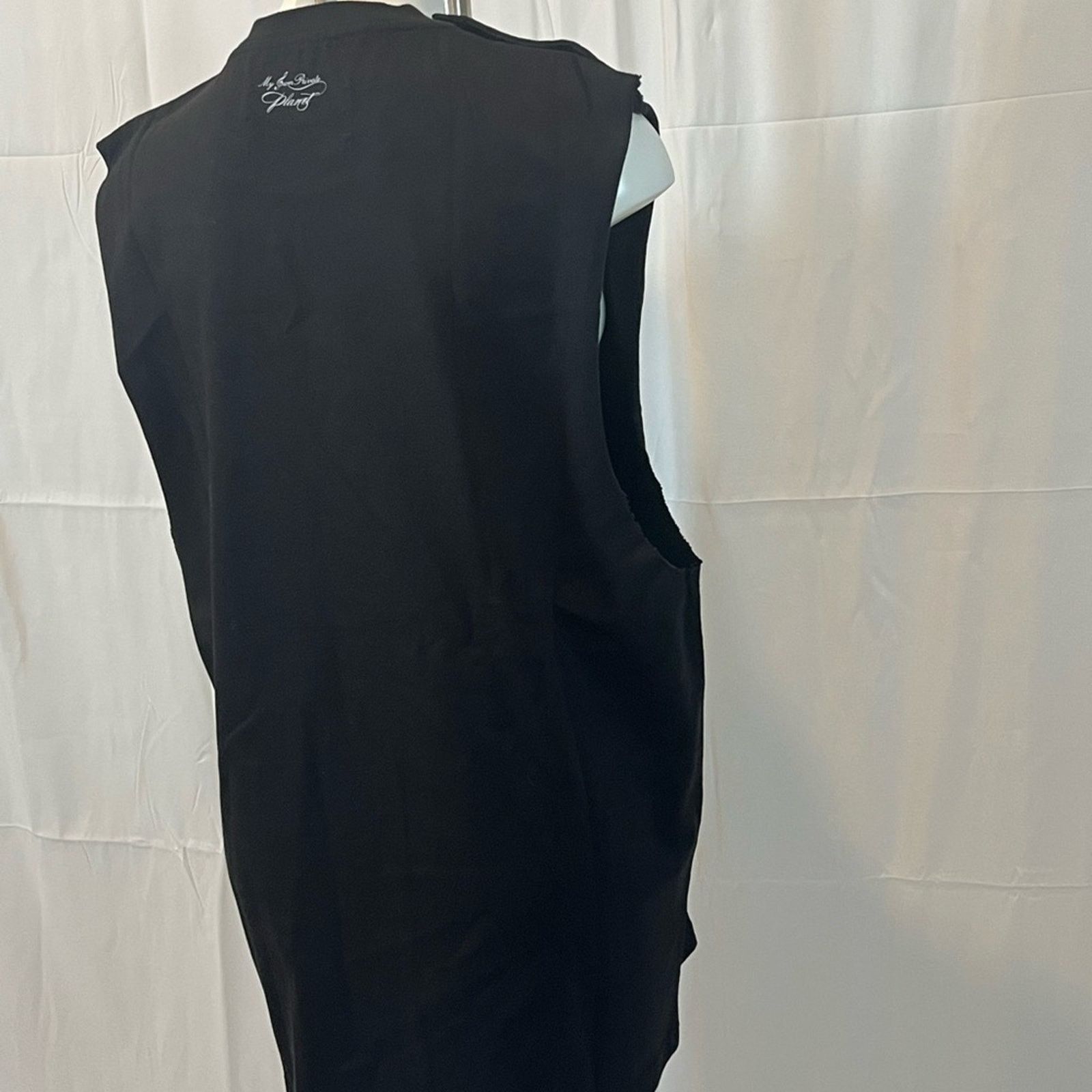 C2H4 Men’s C2H4 Black Cut Off Tee Vest Planet of Poets Size US XL / EU 56 / 4 - 14 Thumbnail