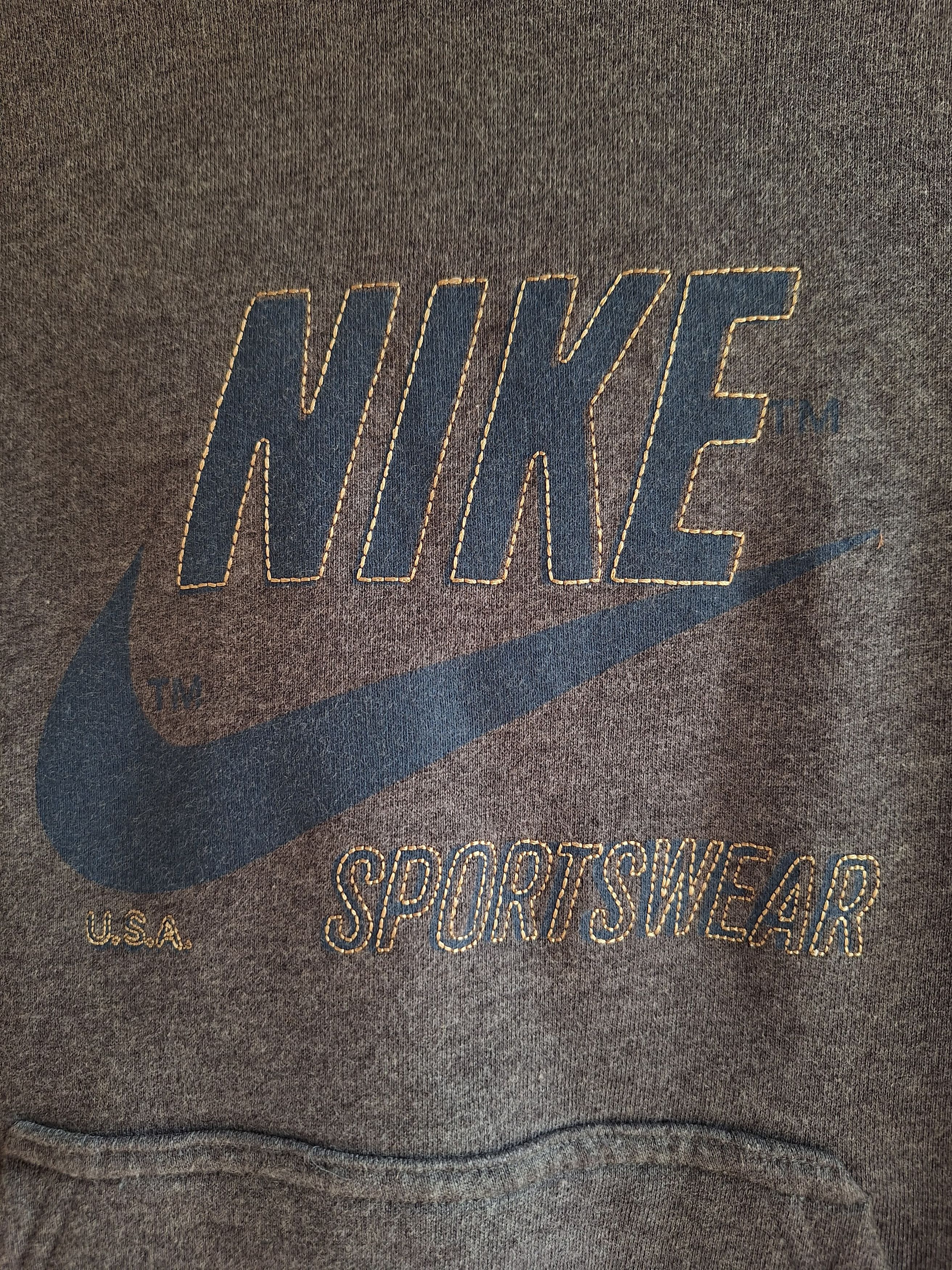 Nike 🔥RARE🔥Vintage 90s nike logo sporstwear hoodie jacket Size US M / EU 48-50 / 2 - 2 Thumbnail