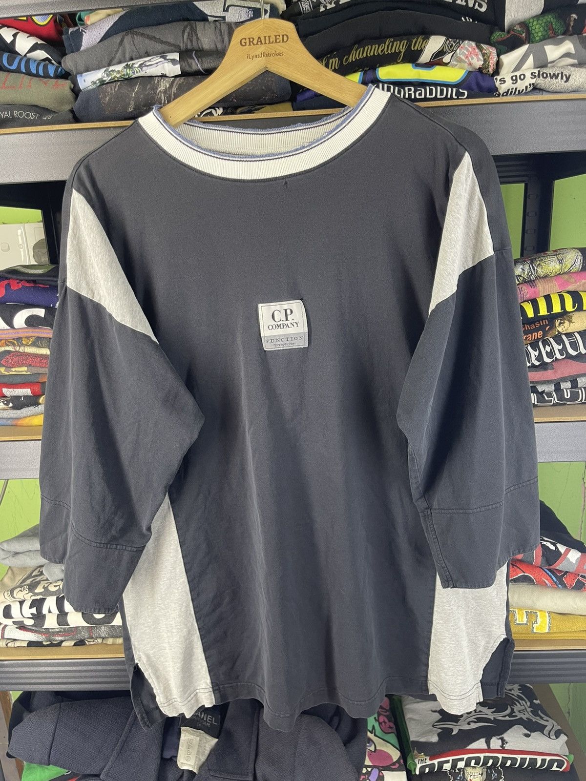 C.P. Company Vintage C.P. Company panelled 3/4 sleeve top Tee Size US M / EU 48-50 / 2 - 7 Thumbnail