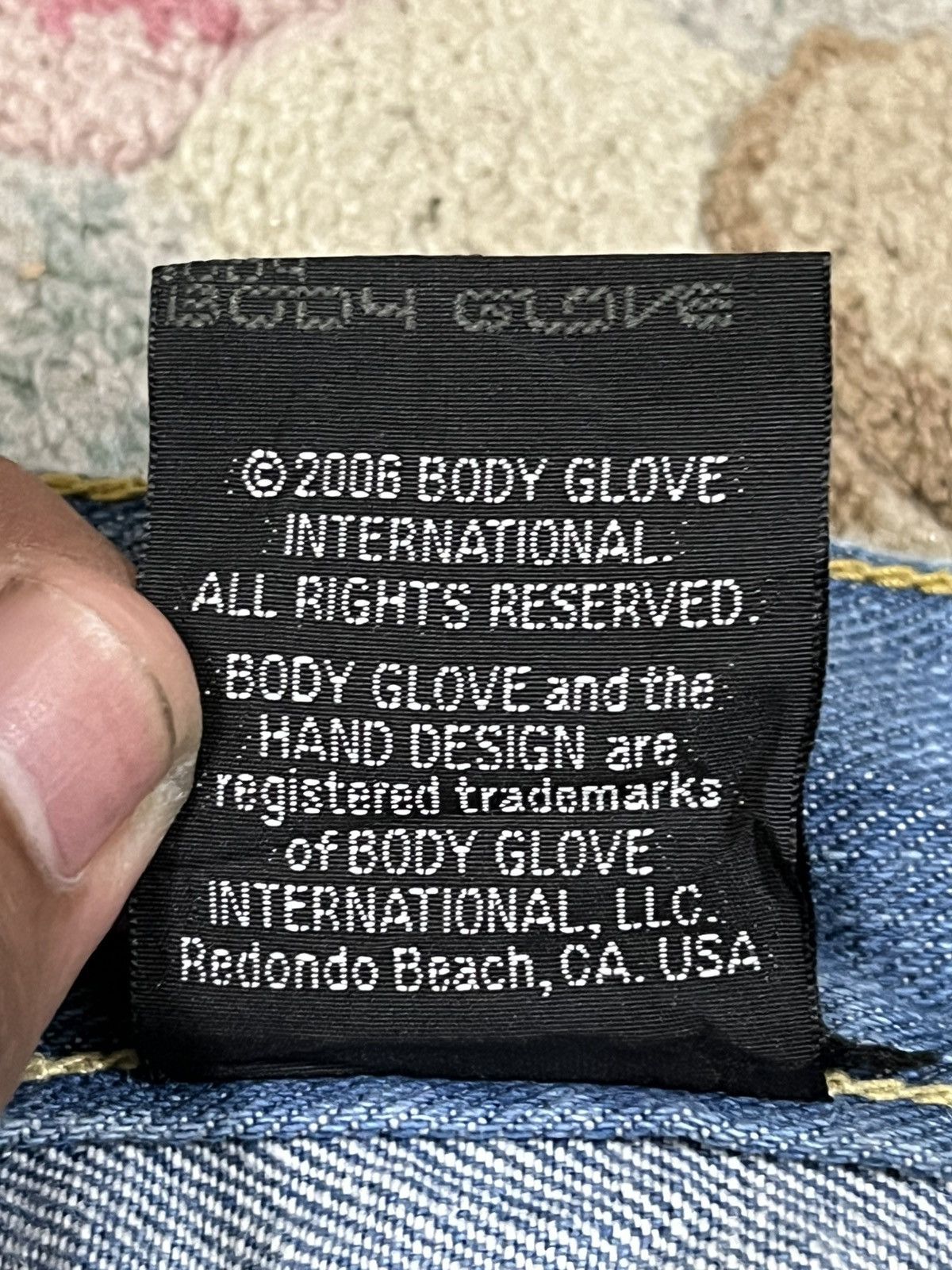Body Glove Vintage Body Glove Clawmark Ripped Baggy Denim Size US 36 / EU 52 - 13 Thumbnail