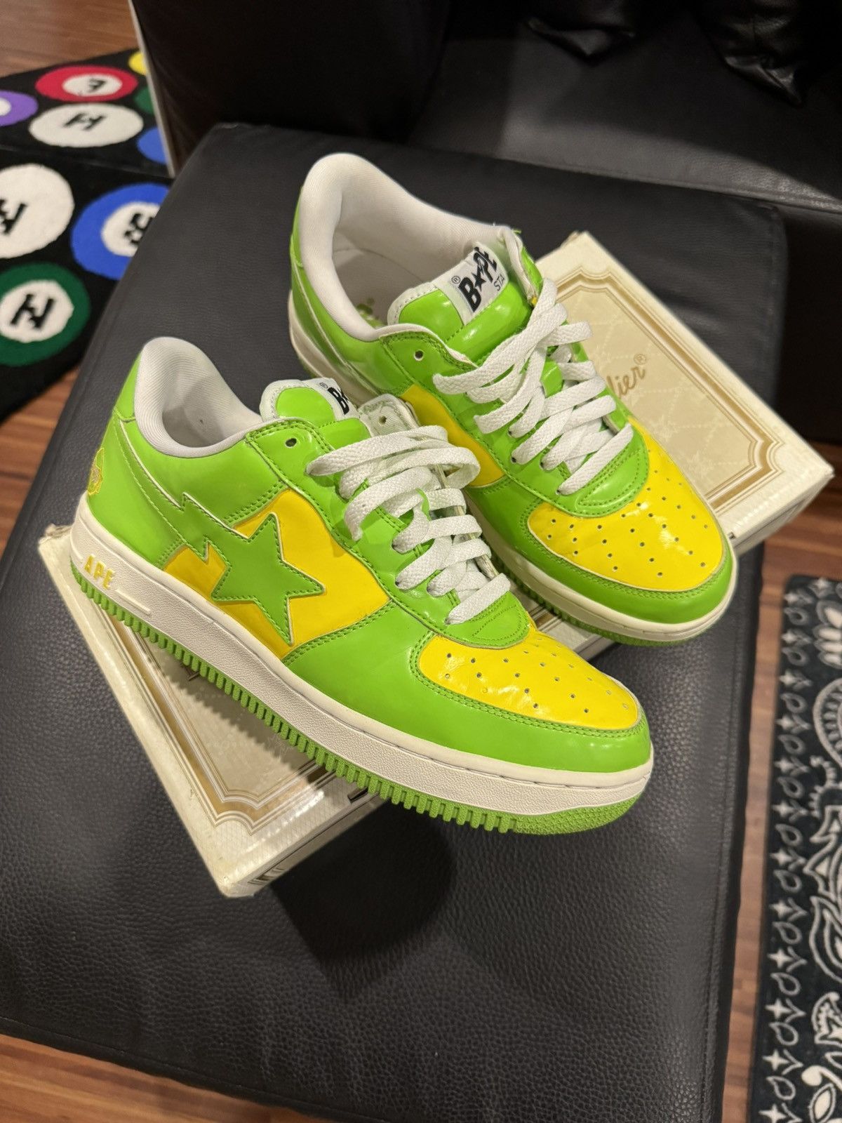 Bape Baby Milo Miloborg Bapesta Size US 9 / EU 42 - 2 Thumbnail