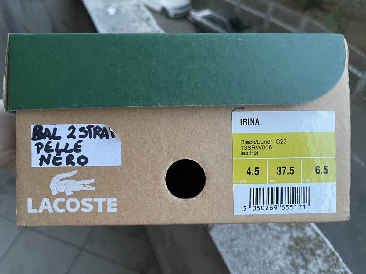 Lacoste Black leather Lacoste Mary Jane flats Size US 7.5 / IT 37.5 - 4 Thumbnail