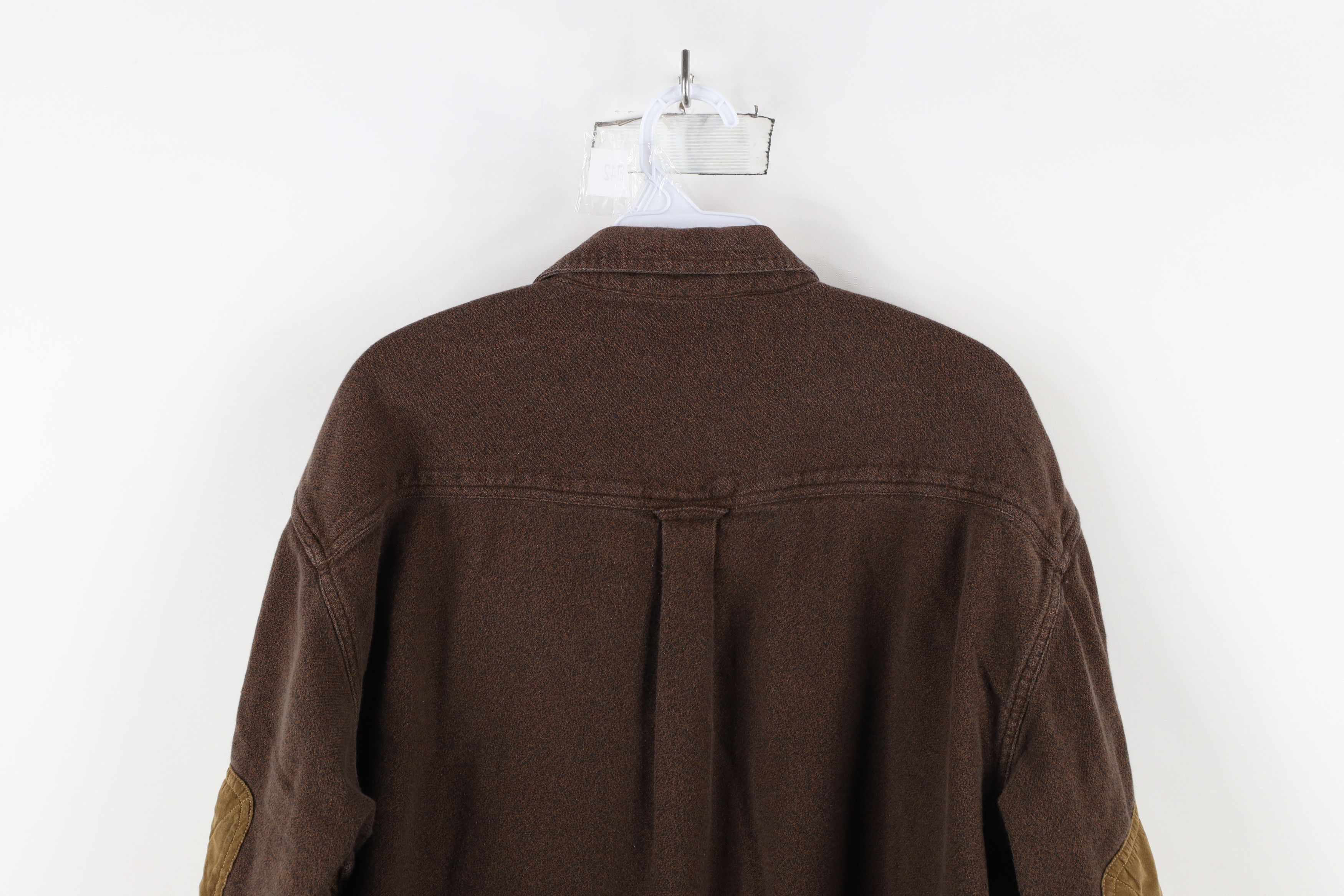 Vintage Vintage 90s Streetwear Patchwork Patch Flannel Button Shirt Size US XL / EU 56 / 4 - 13 Thumbnail