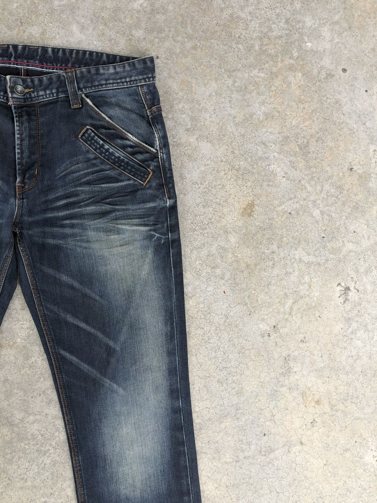 Who Decides War Nicole Club Flared Jeans Distressed Jeans Size US 34 / EU 50 - 7 Thumbnail