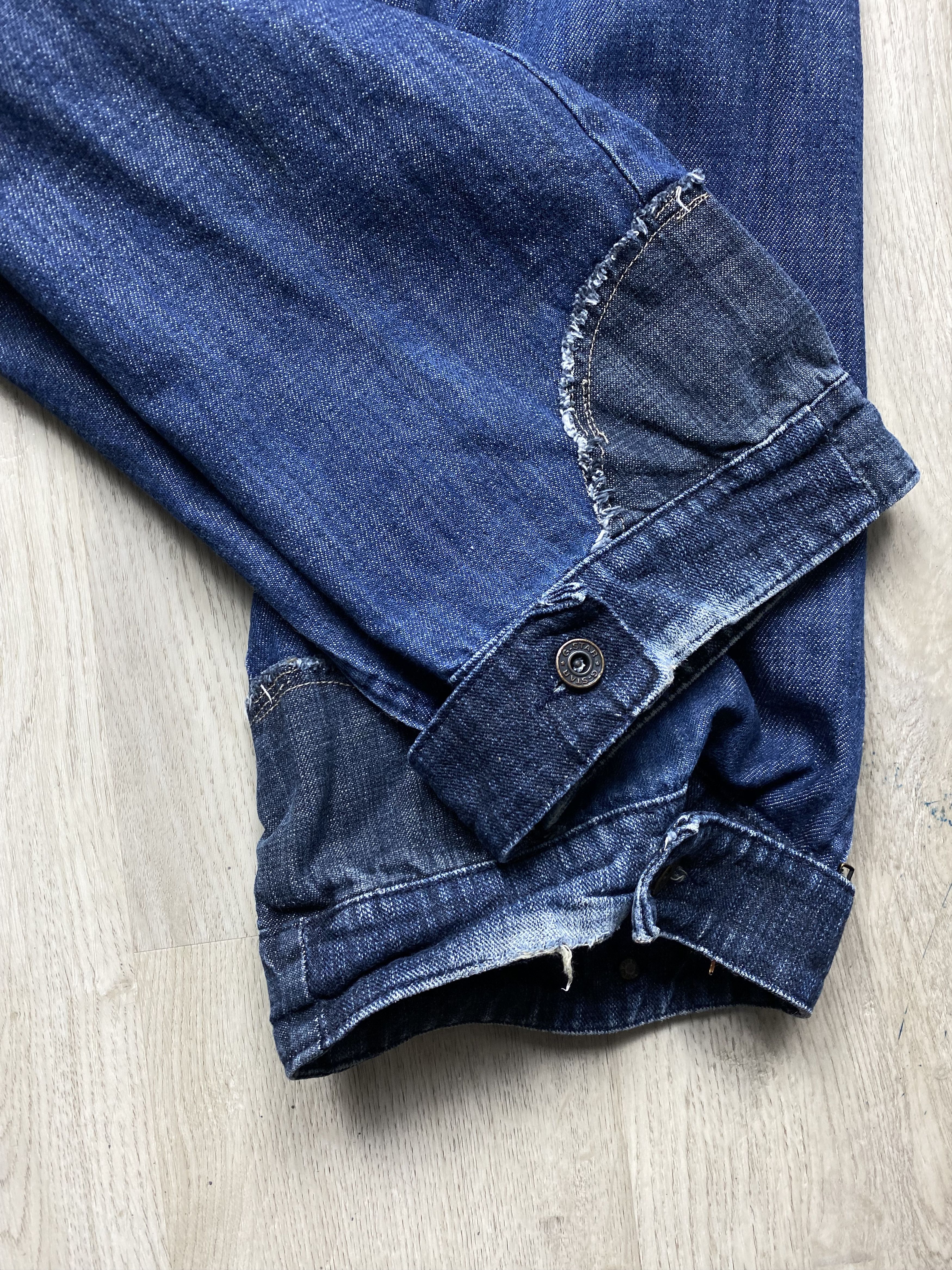 G-Star G Star Raw Mens Denim Pants Double Knee Y2K Size US 33 - 8 Thumbnail
