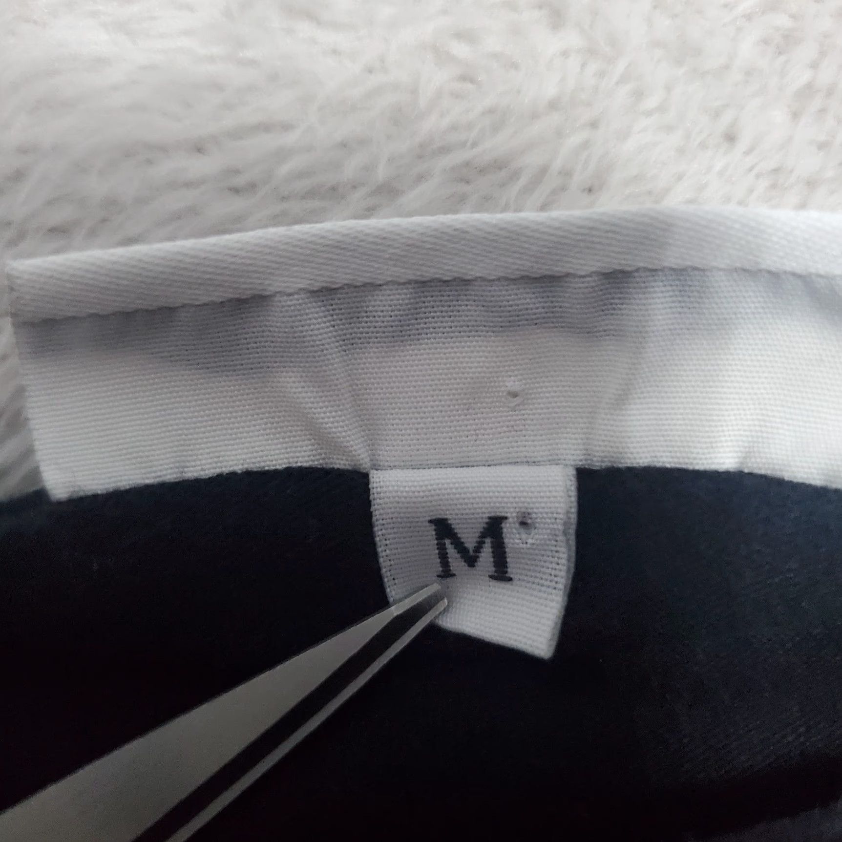 Vintage VINTAGE Bryn Walker Top Women M Black Organic Cotton Long Sleeve Relaxed Minimalist Size M / US 6-8 / IT 42-44 - 4 Thumbnail