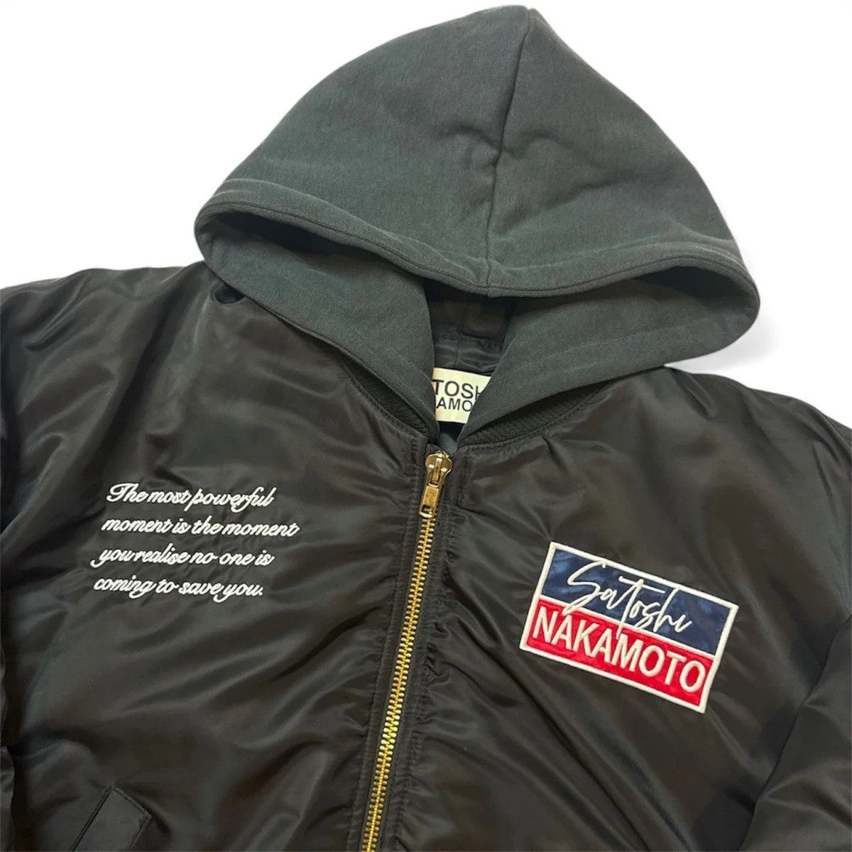 Satoshi Nakamoto Hooded satoshi bomber jacket Size US XXL / EU 58 / 5 - 3 Thumbnail