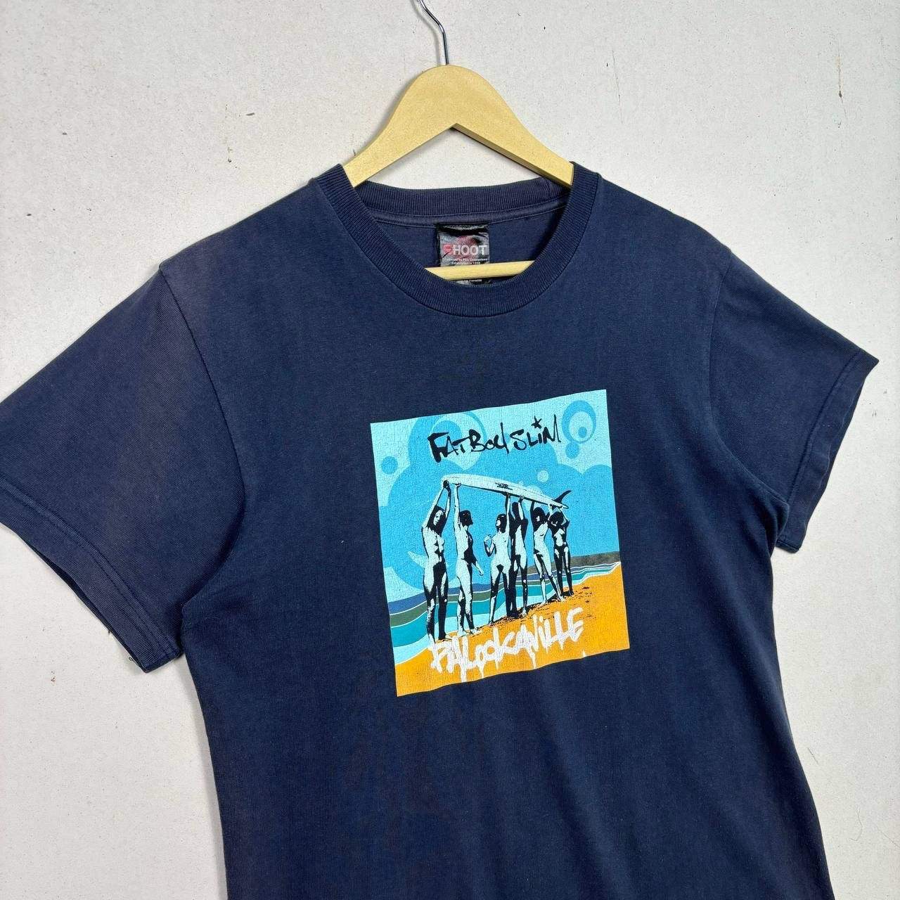 Band Tees Vintage Fatboy Slim Japan Tour Dj Acid House Electro Tee Size US M / EU 48-50 / 2 - 3 Thumbnail