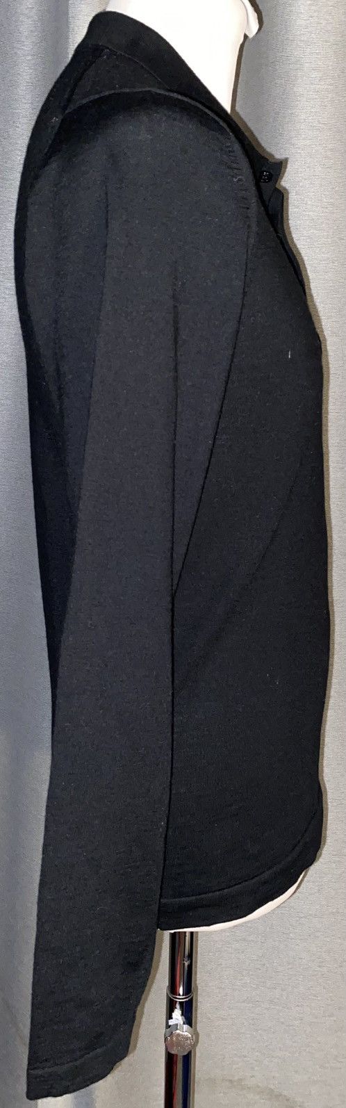Burberry Burberry - Long Sleeve Polo Shirt - Black - Small Size US S / EU 44-46 / 1 - 4 Thumbnail
