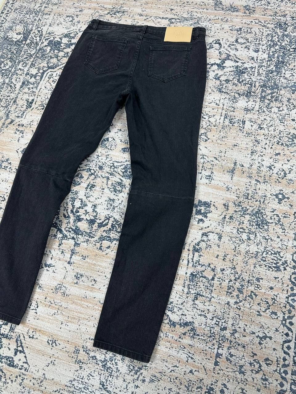 Christopher Kane Christopher Kane Black Denim Avant Garde Jeans Size US 32 / EU 48 - 11 Thumbnail