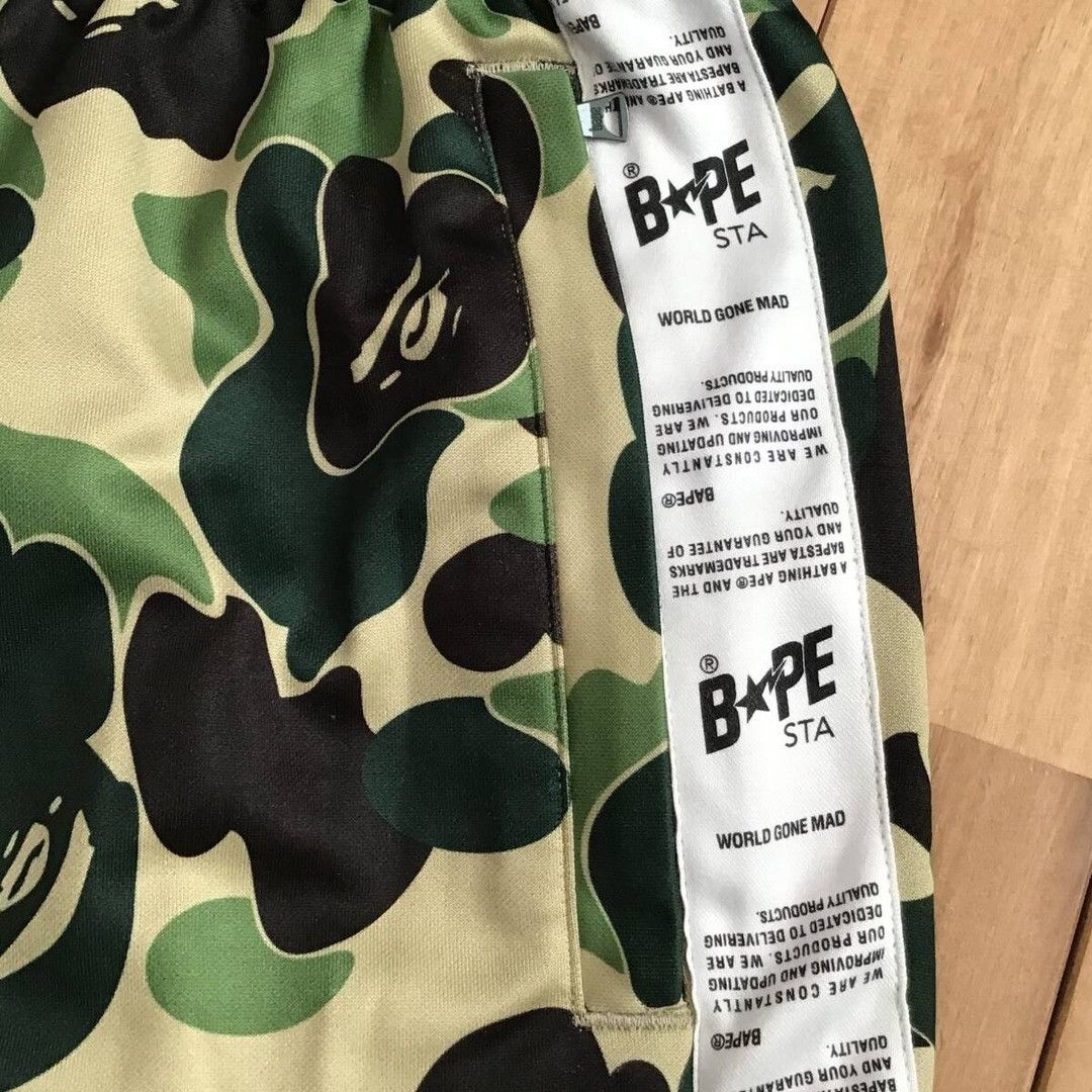 Bape BAPE STA TAPE JERSEY PANTS ABC camo a bathing ape ★size M Size US 32 / EU 48 - 4 Thumbnail