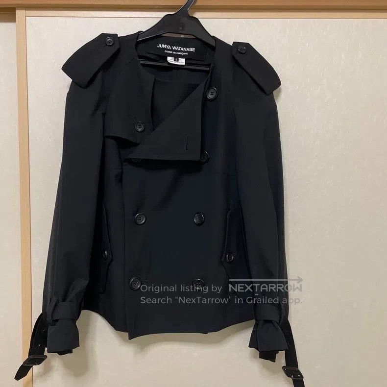 Junya Watanabe Junya Watanabe Black Jacket Size S / US 4 / IT 40 - 1 Thumbnail
