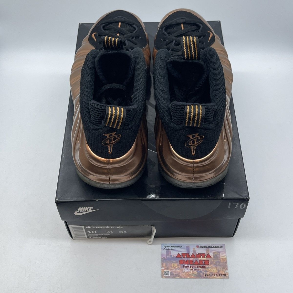 Nike Air foamposite one copper Size US 10 / EU 43 - 6 Thumbnail