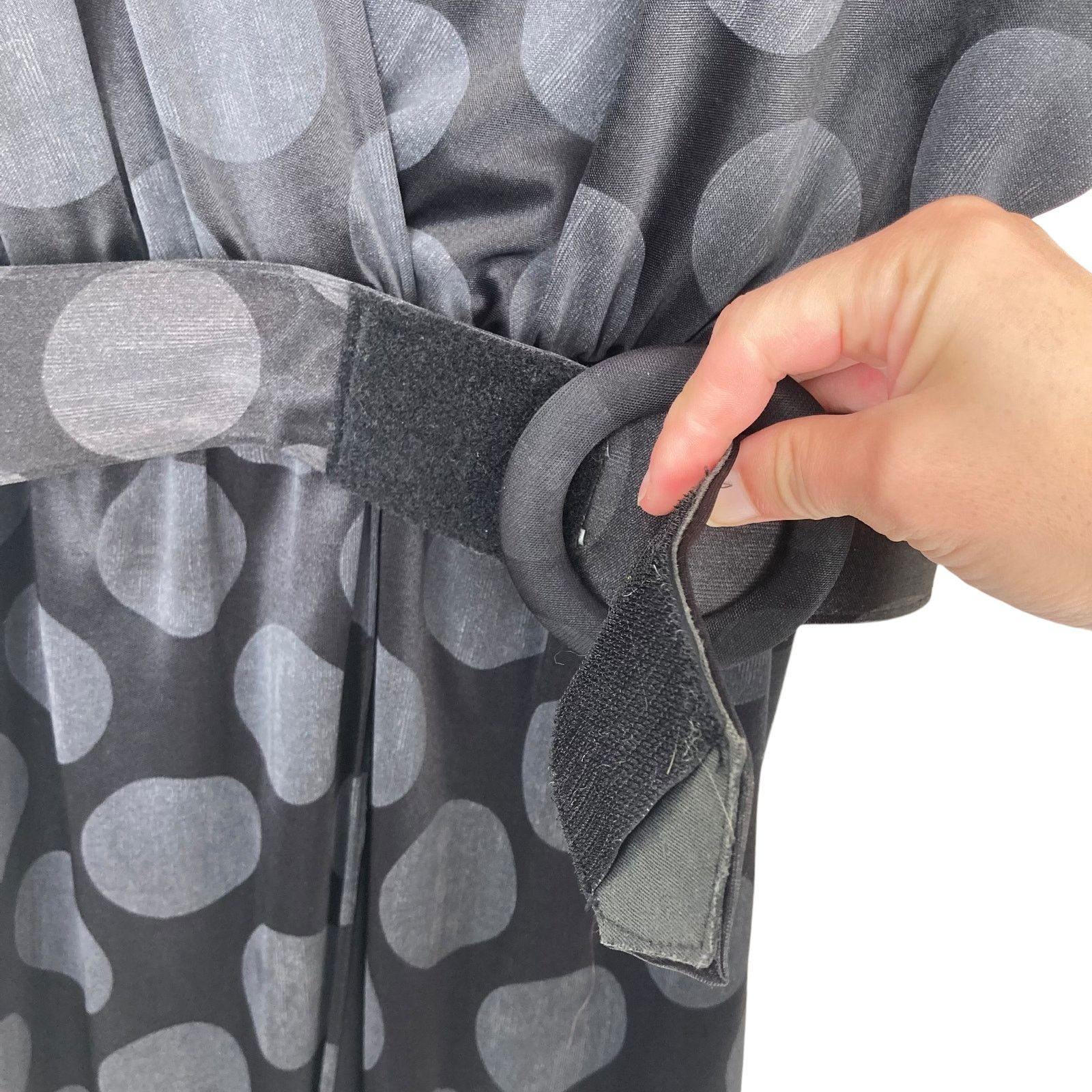 Vintage Vintage Sprouts Union Made Black Polka Dot Dress Sz 7 Size M / US 6-8 / IT 42-44 - 4 Thumbnail