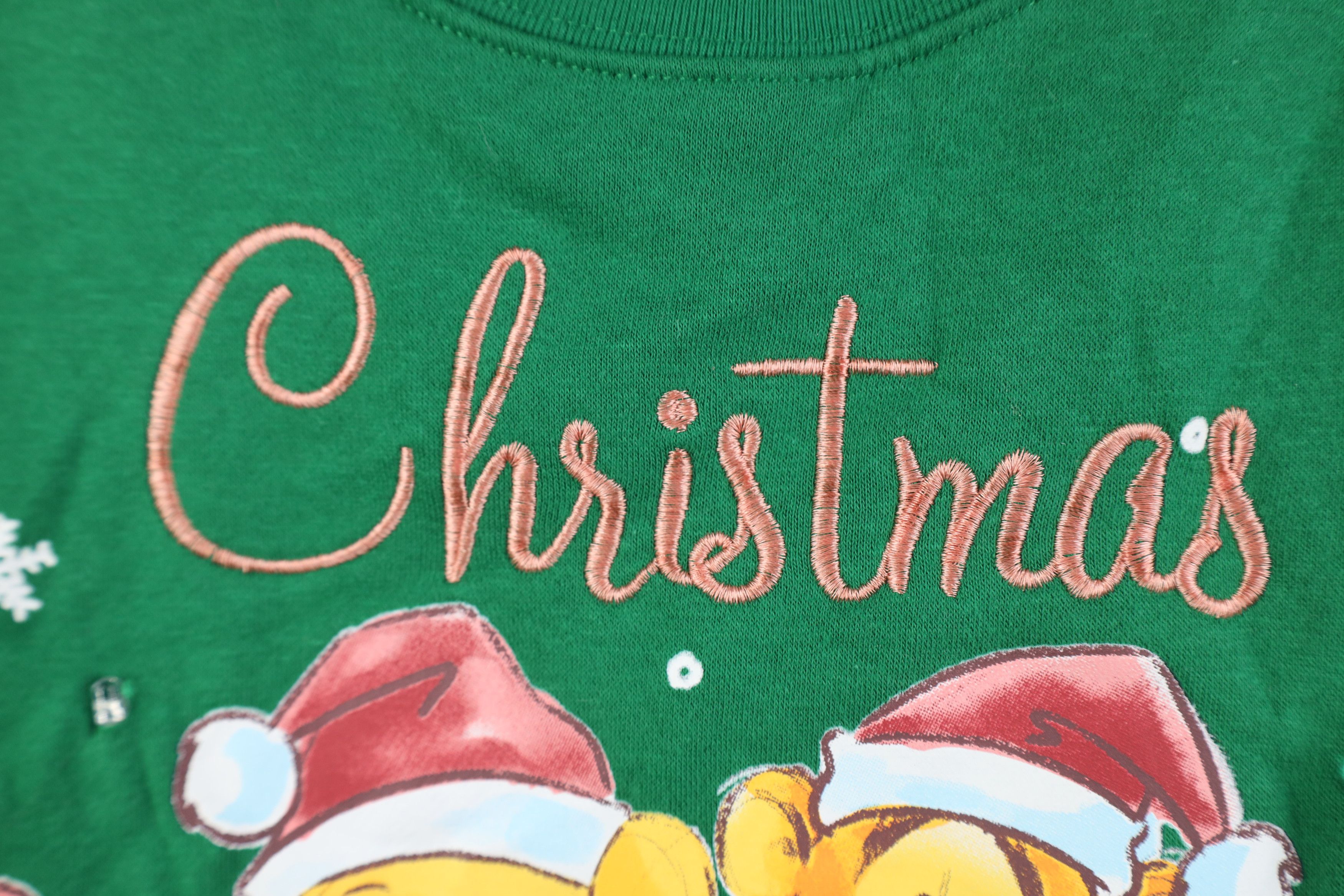 Disney Y2K Disney Christmas Winnie the Pooh Crewneck Sweatshirt Size S / US 4 / IT 40 - 12 Thumbnail