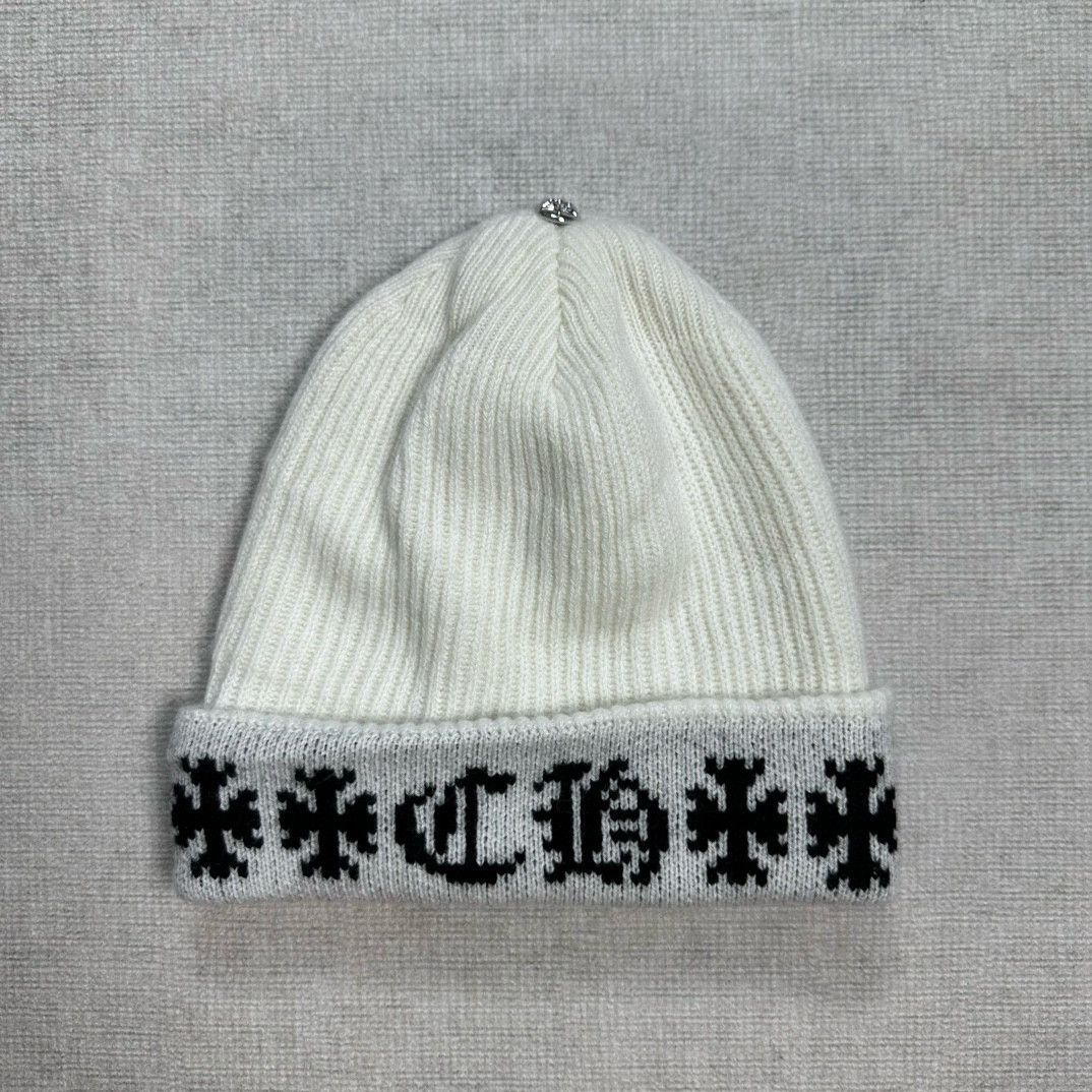 CHROME HEARTS】ビーニー ニット帽 BIG DADDY カシミア プラス