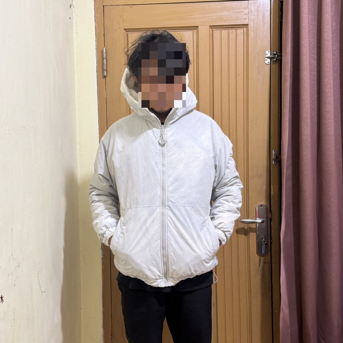 Vintage × Who A.U. WHO AU Reversible Fleece Nylon jacket Size US S / EU 44-46 / 1 - 2 Thumbnail