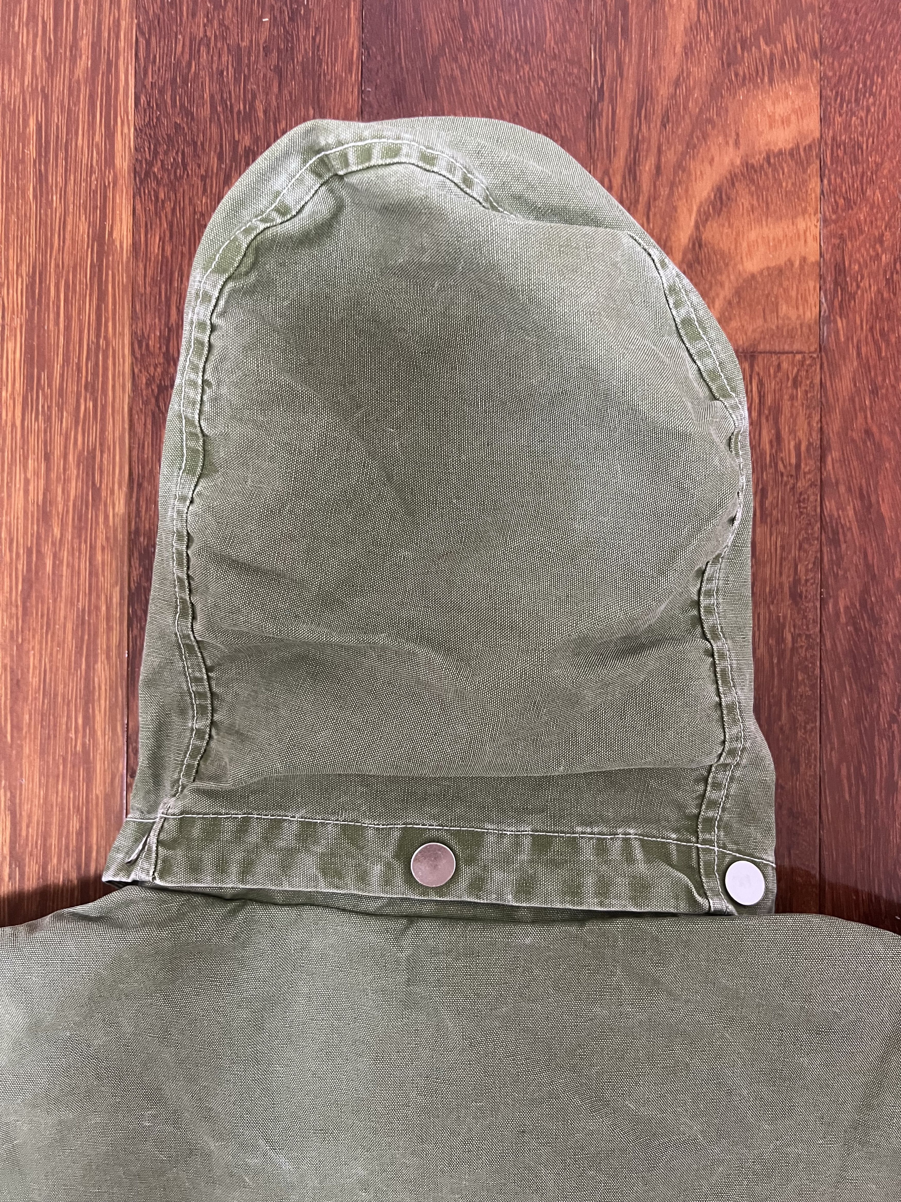 Arnar Mar Jonsson 💚 SS23 Ranra/Arnar Mar Jonsson Purs Hooded Jacket Oil Green Size US L / EU 52-54 / 3 - 11 Thumbnail