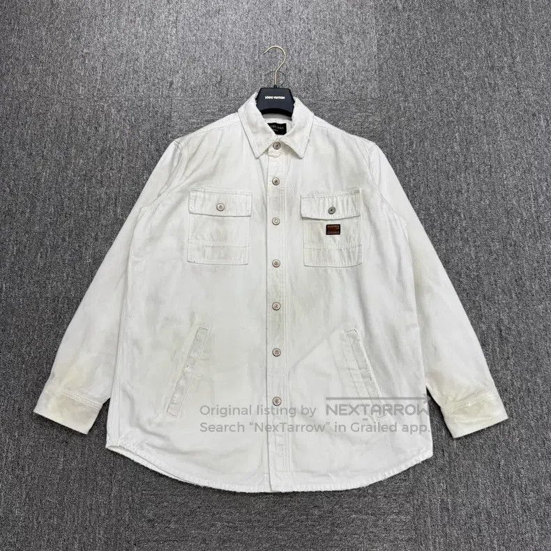 Balenciaga Balenciaga Distressed destroyed denim shirt Size US M / EU 48-50 / 2 - 1 Thumbnail