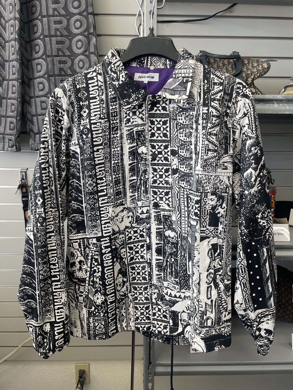 Fucking Awesome Fucking Awesome Acupuncture Coach jacket white XL Size US XL / EU 56 / 4 - 1 Thumbnail